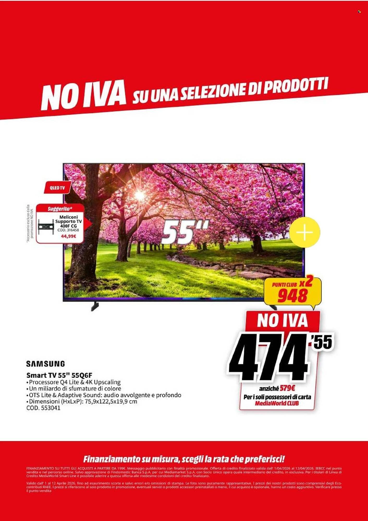 Volantino MediaWorld (2026-04-01 - 2026-04-12)