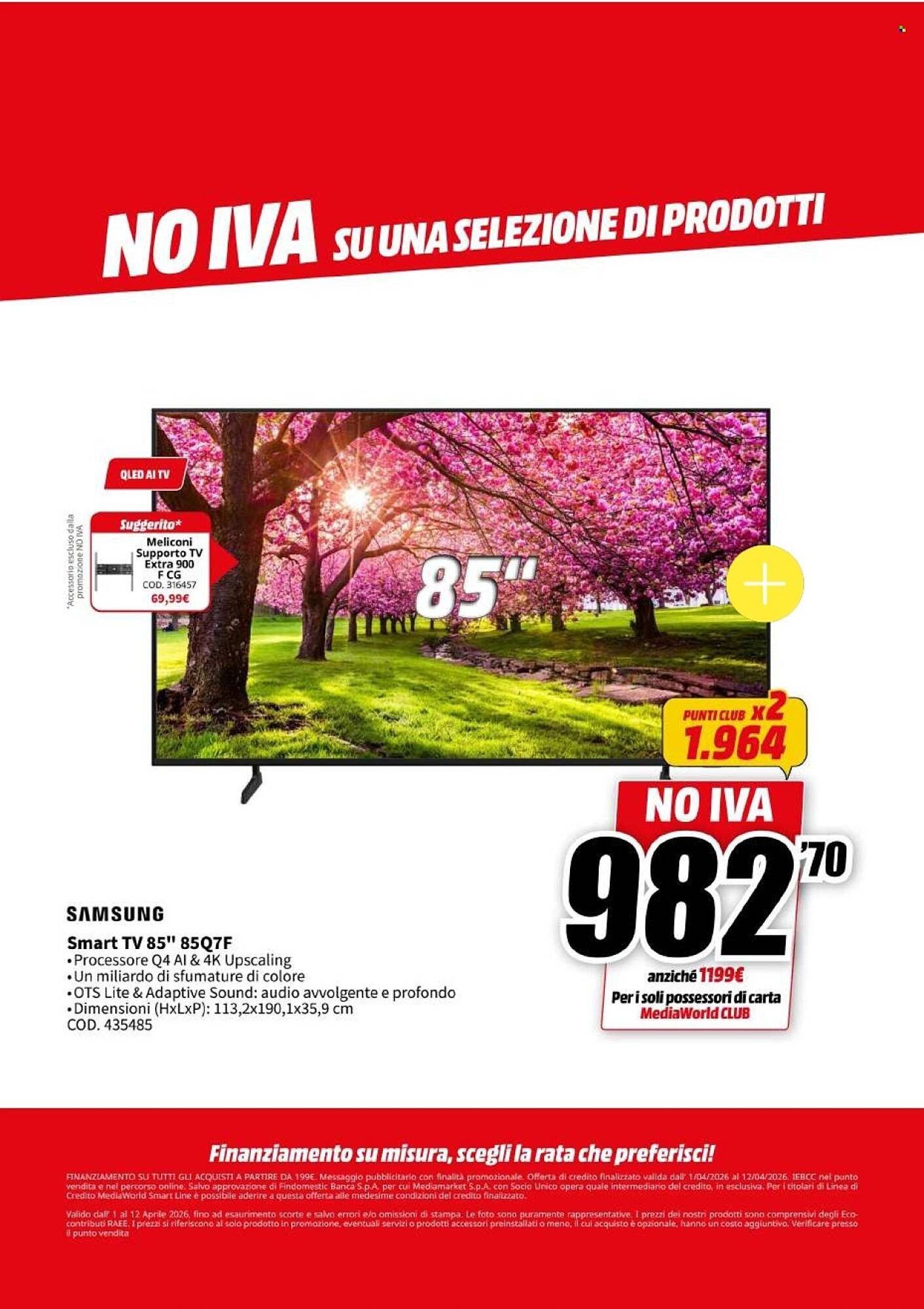 Volantino MediaWorld (2026-04-01 - 2026-04-12)