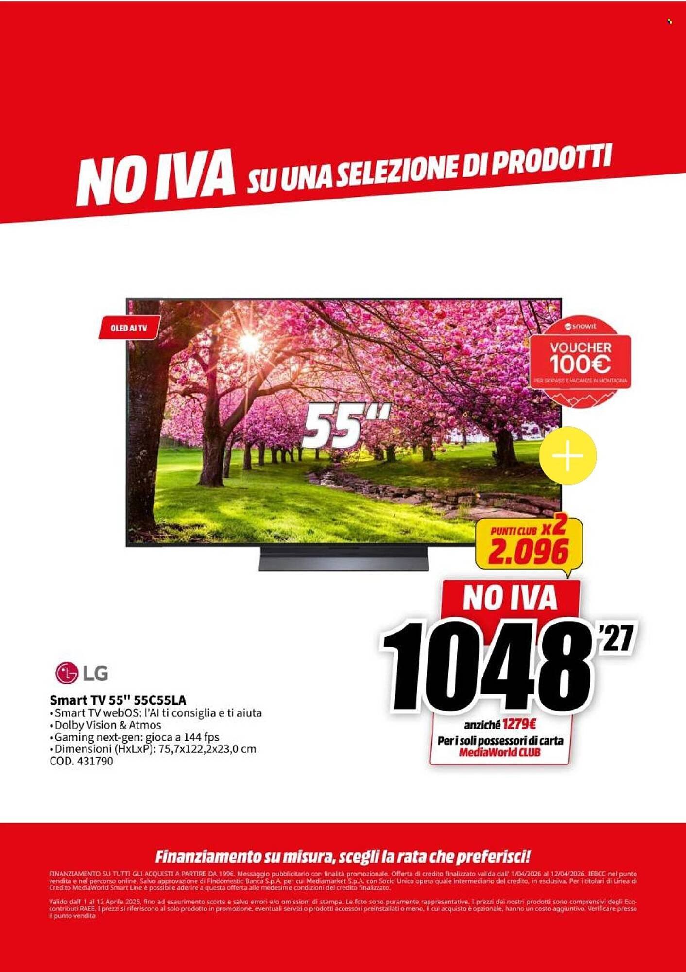 Volantino MediaWorld (2026-04-01 - 2026-04-12)
