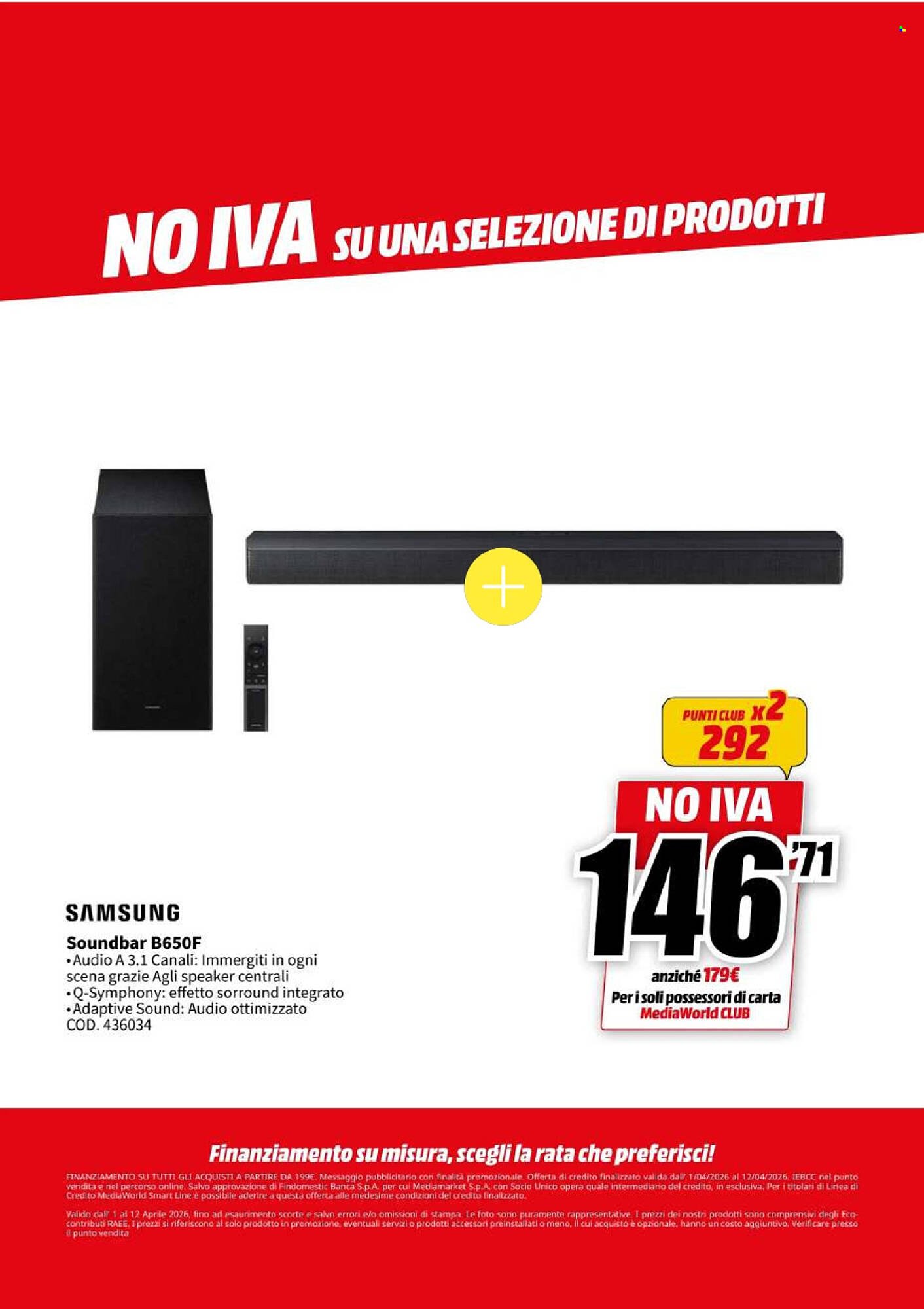 Volantino MediaWorld (2026-04-01 - 2026-04-12)