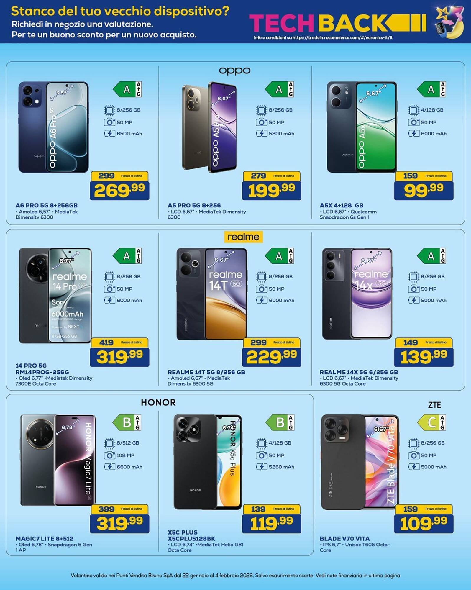 Volantino Euronics (2026-01-22 - 2026-02-04)