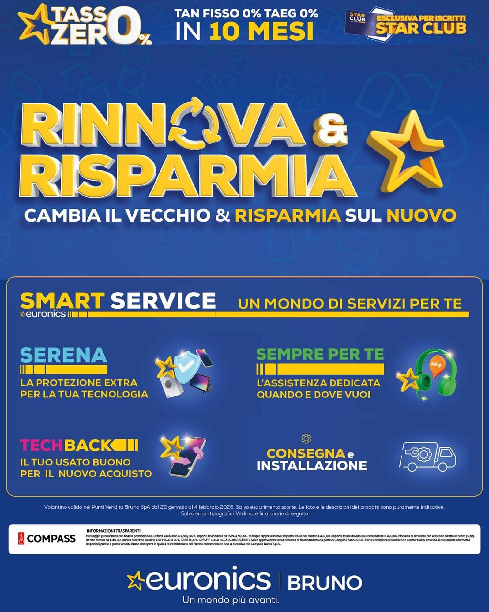 Volantino Euronics (2026-01-22 - 2026-02-04)