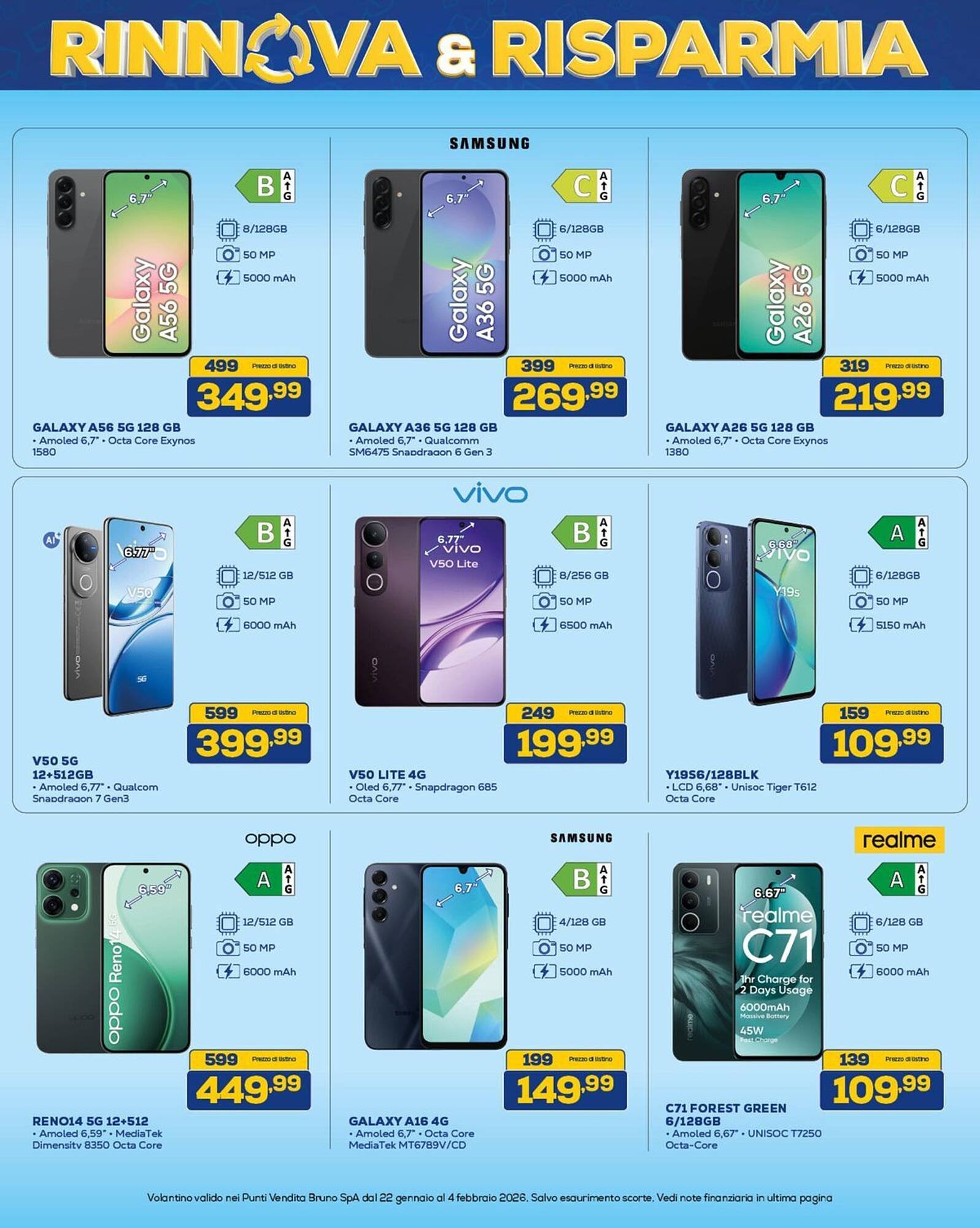 Volantino Euronics (2026-01-22 - 2026-02-04)