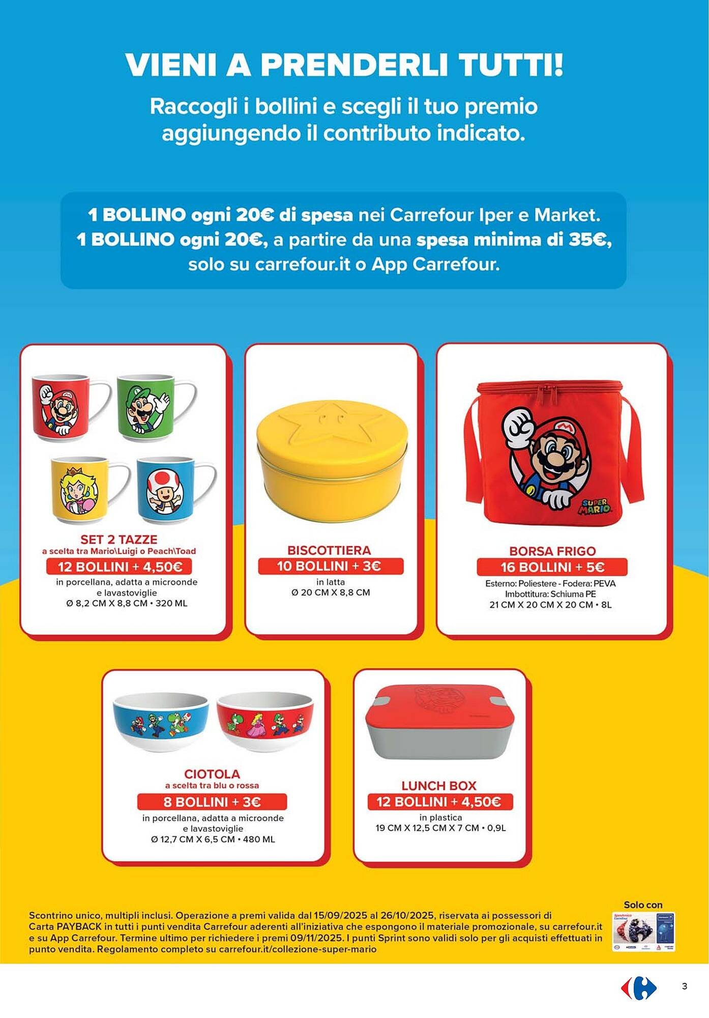 Volantino Carrefour (2025-10-10 - 2025-10-26)