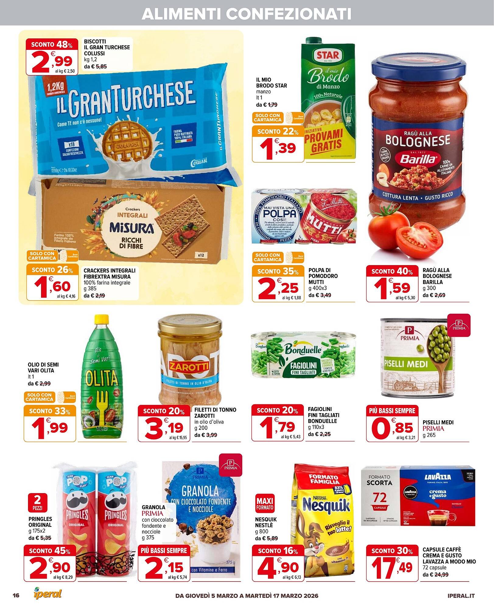 Volantino Iperal (2026-03-05 - 2026-03-17)