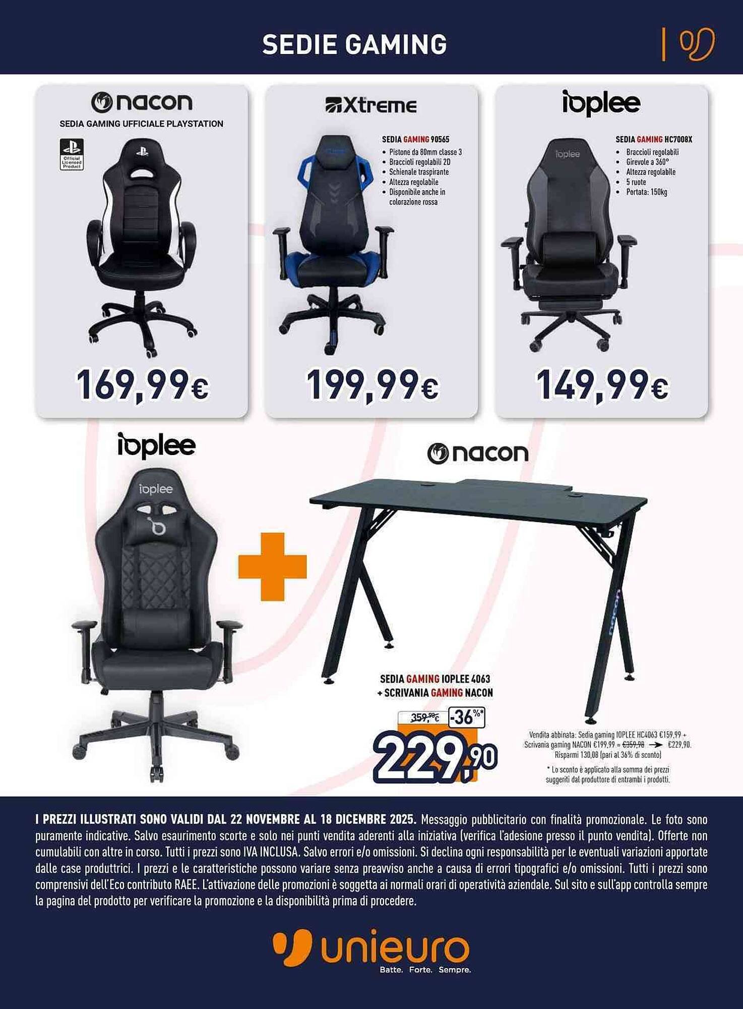 Volantino Unieuro (2025-11-22 - 2025-12-18)