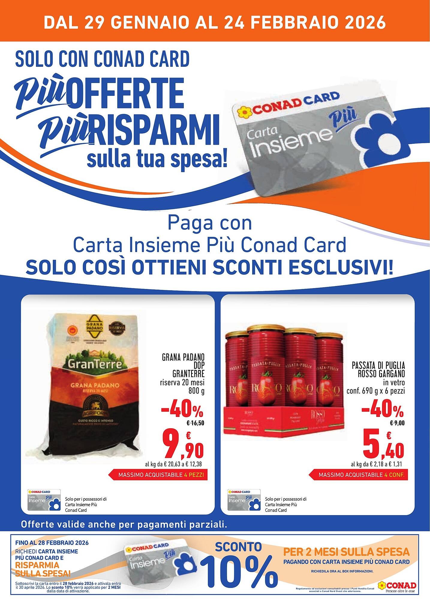 Volantino Conad (2026-01-29 - 2026-02-24)