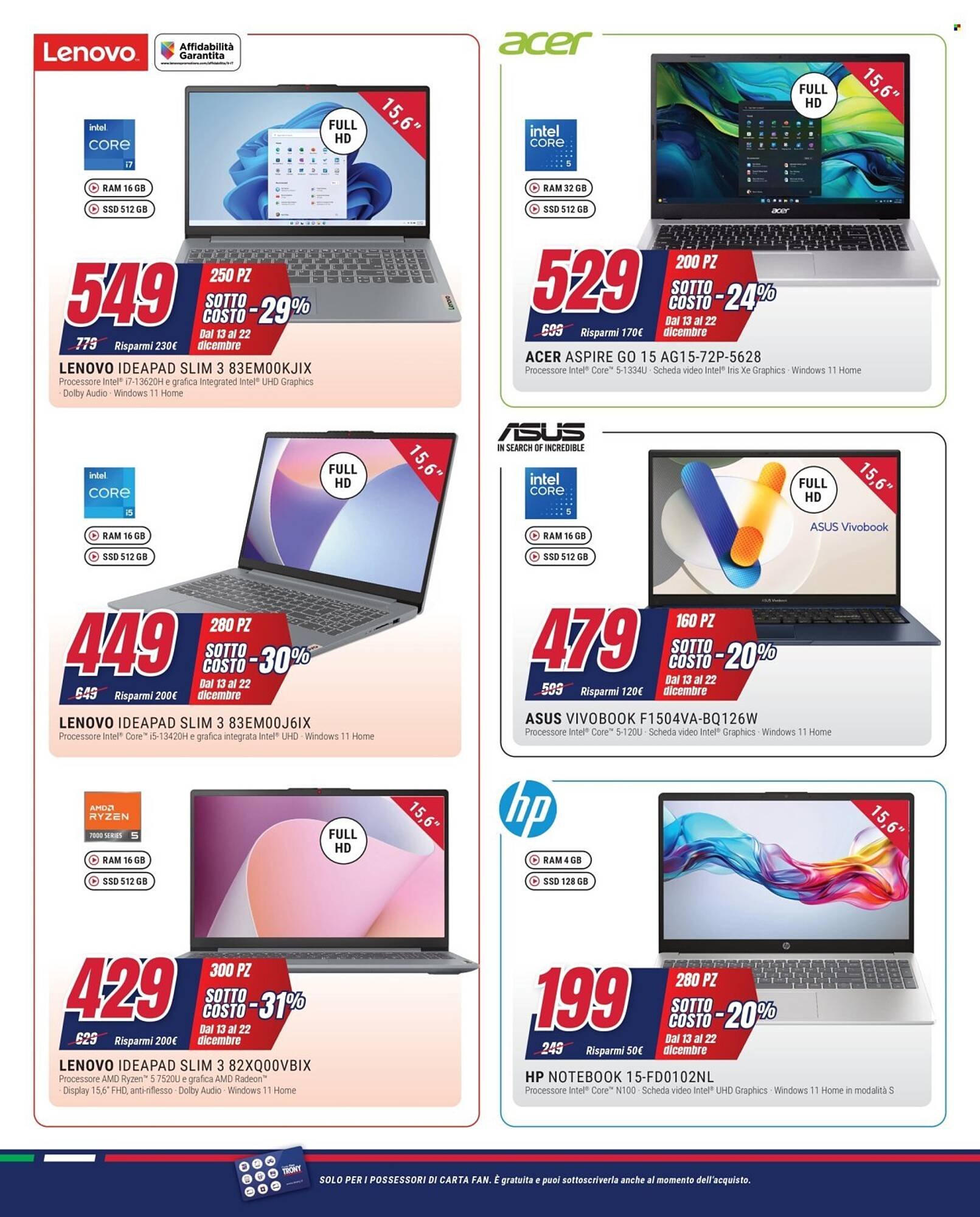 Volantino Trony (2025-12-13 - 2025-12-22)