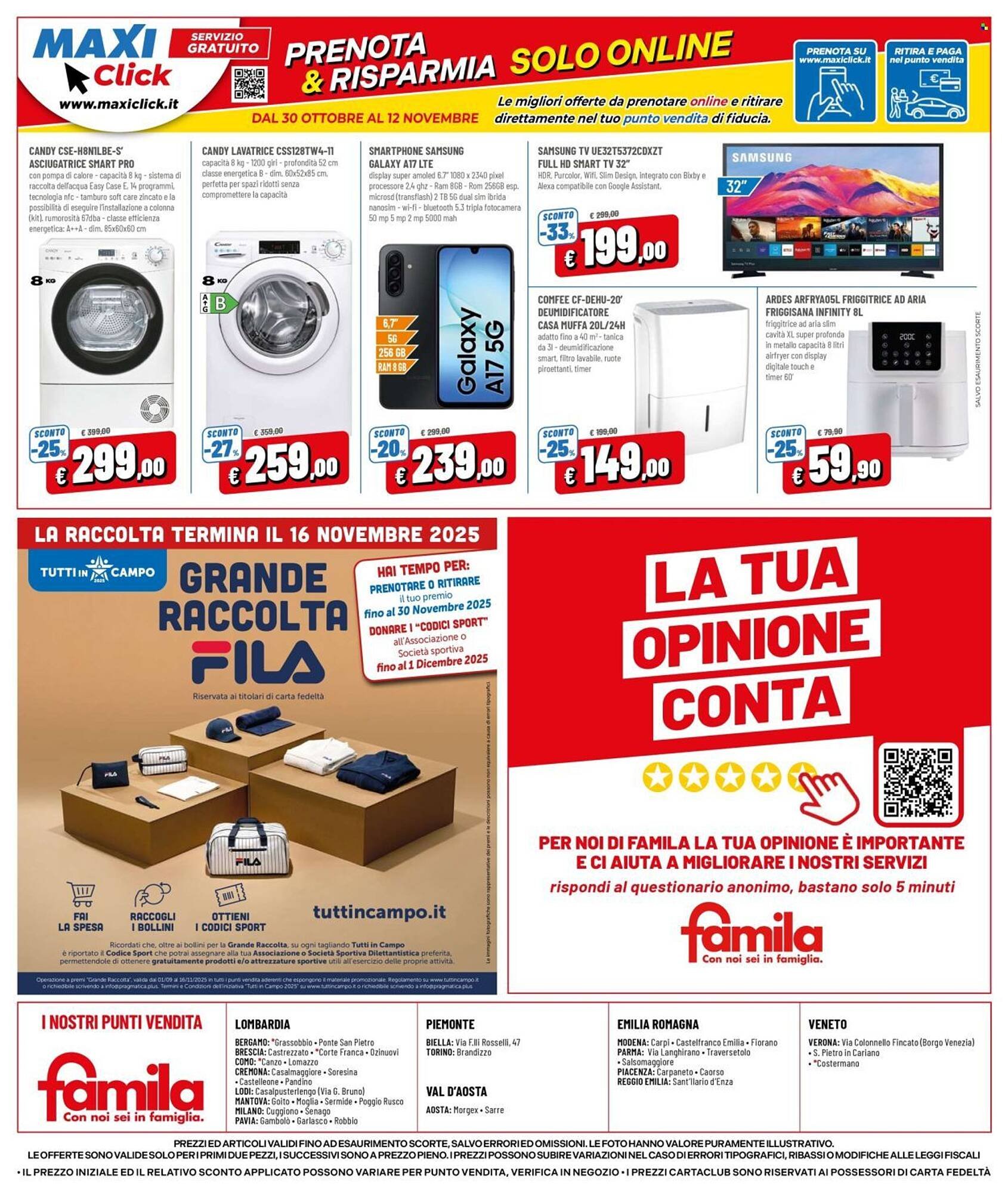 Volantino Famila (2025-10-30 - 2025-11-12)