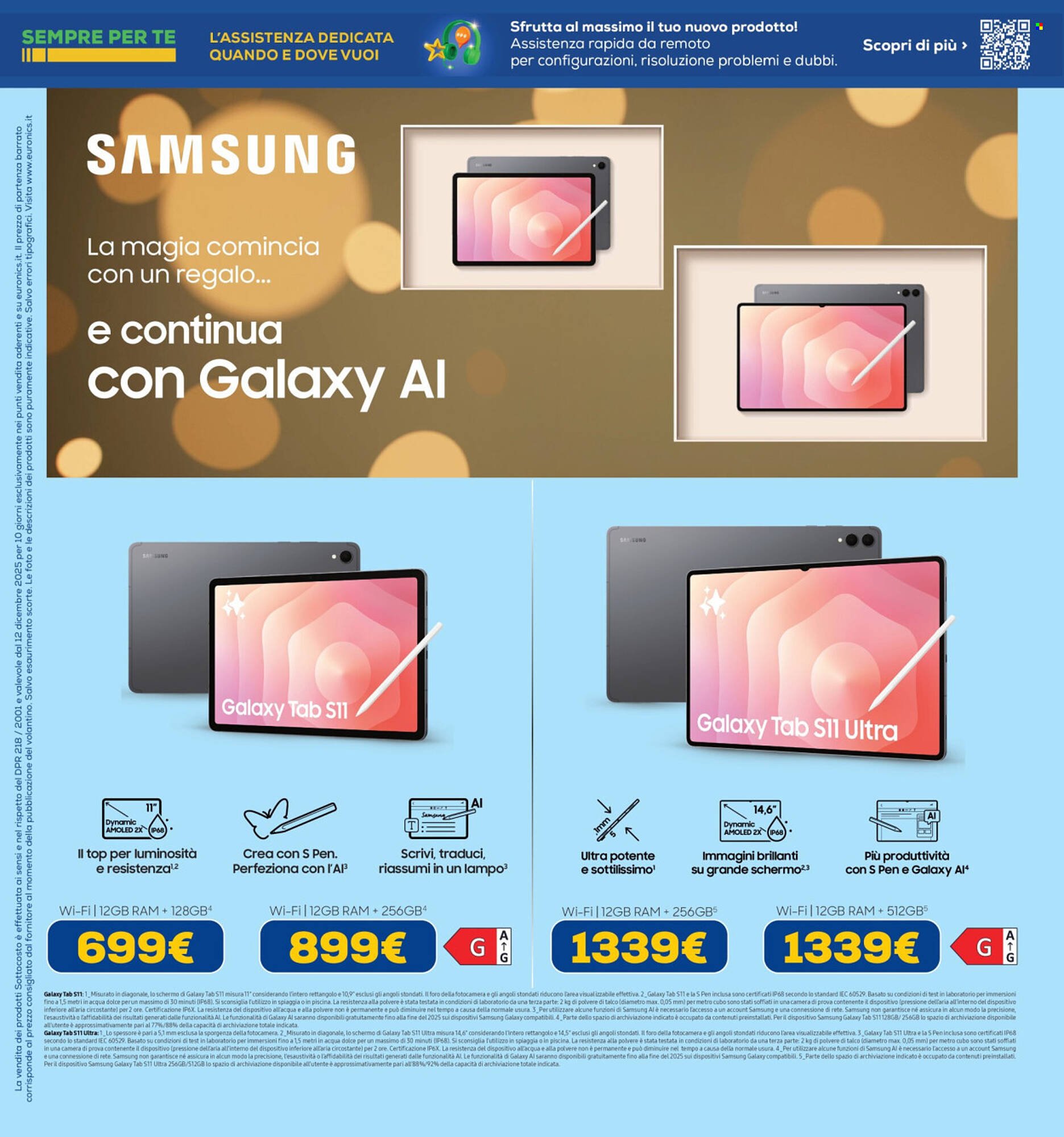 Volantino Euronics (2025-12-12 - 2025-12-24)