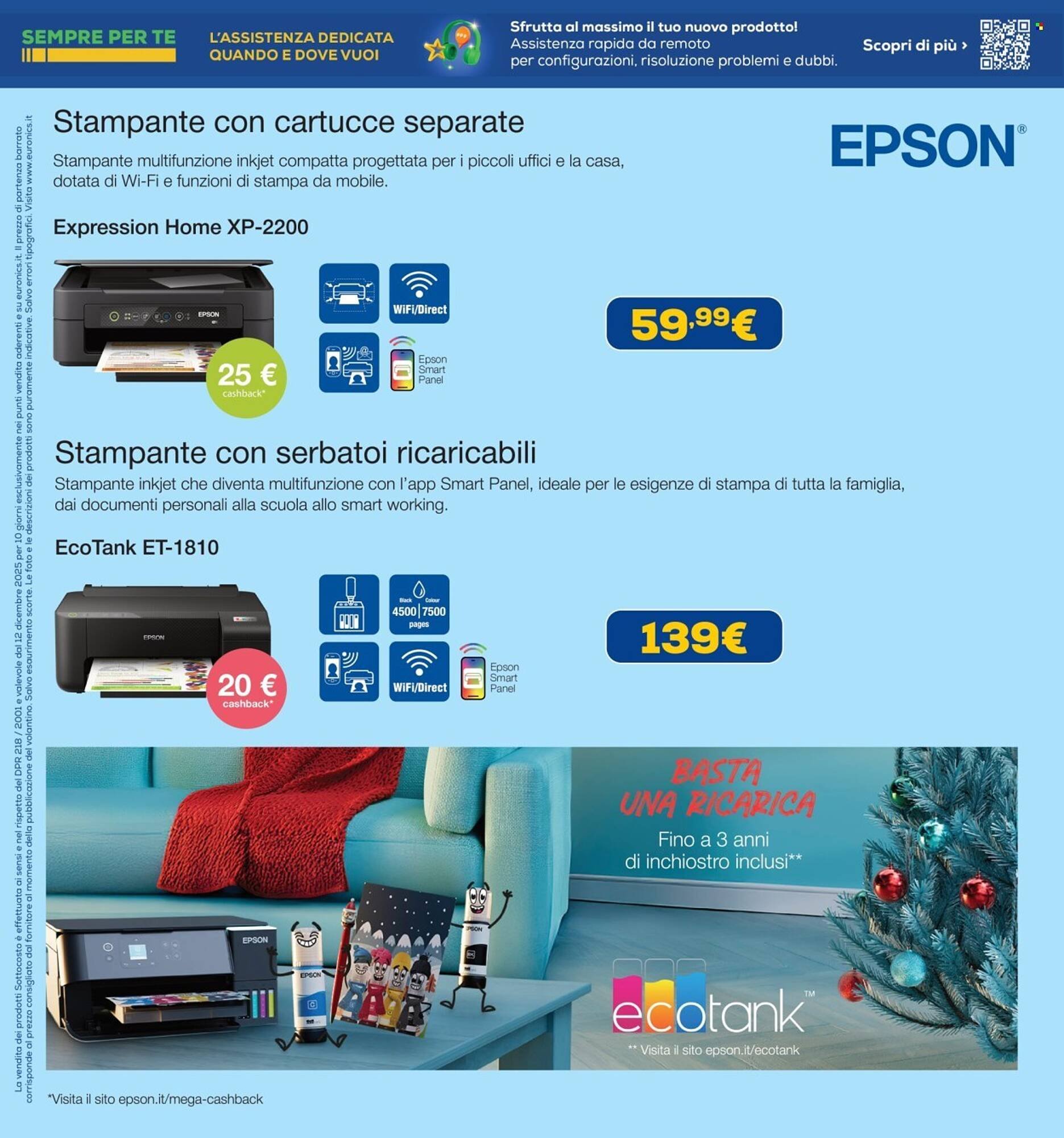 Volantino Euronics (2025-12-12 - 2025-12-24)