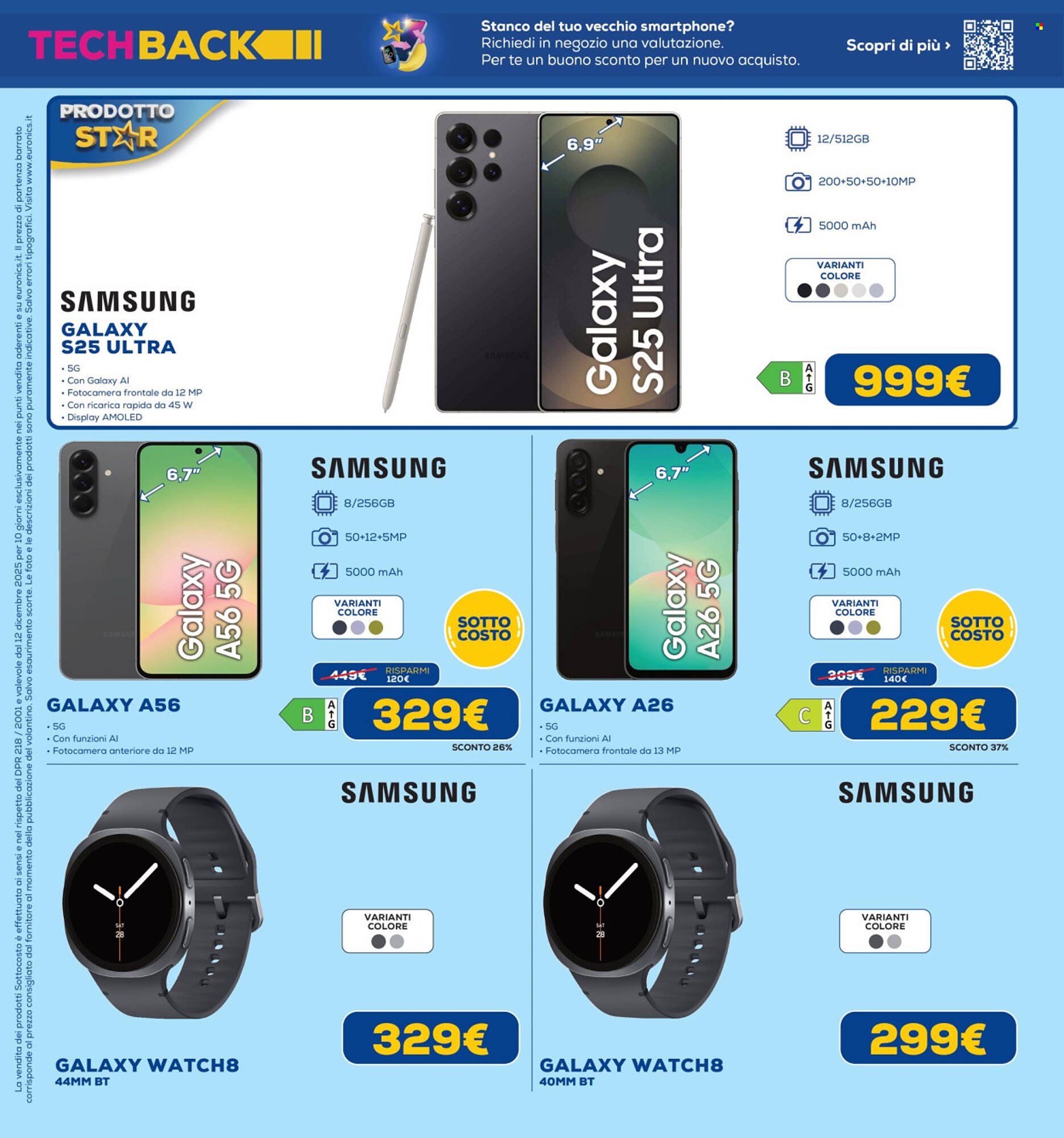 Volantino Euronics (2025-12-12 - 2025-12-24)