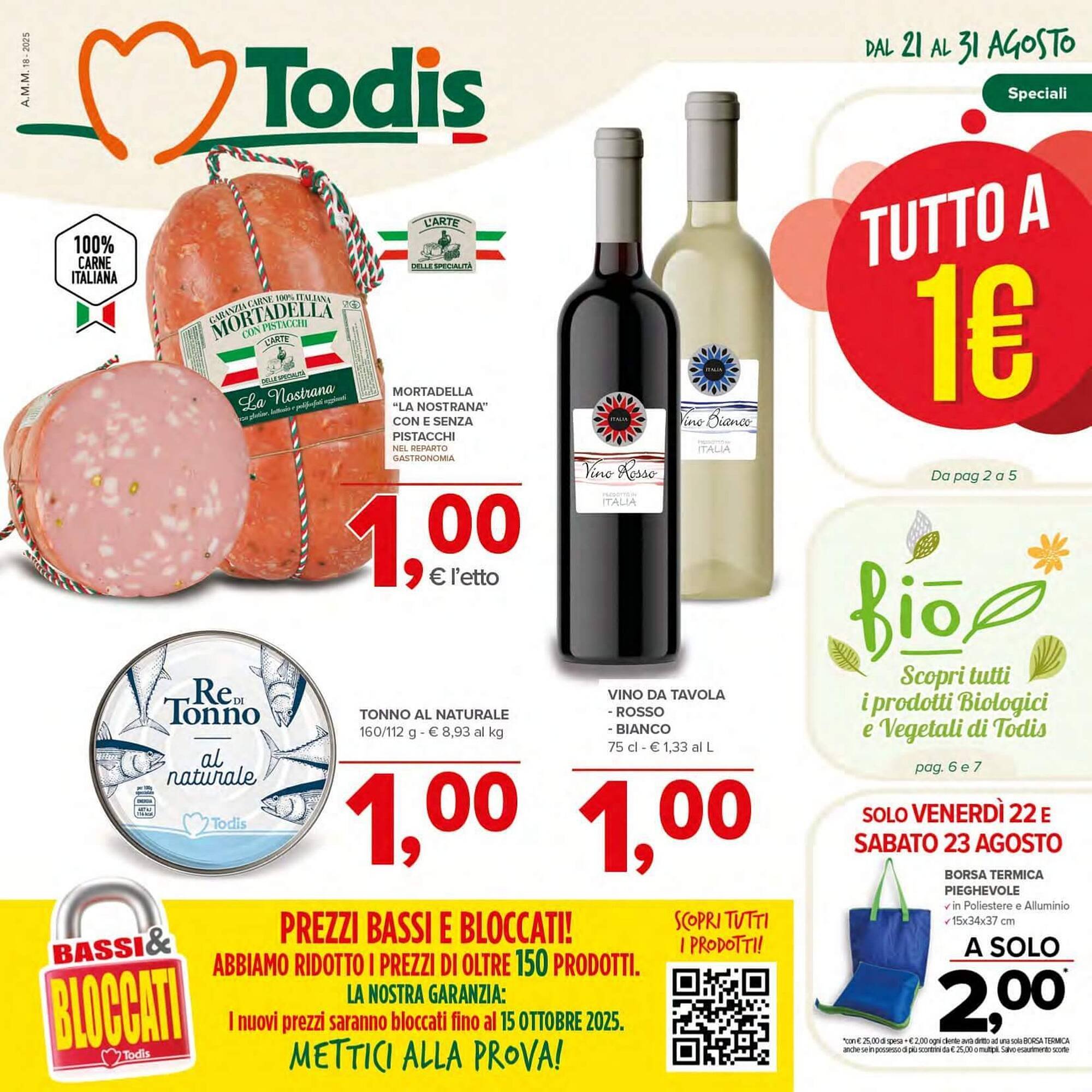 Volantino Todis (2025-08-21 - 2025-08-31)