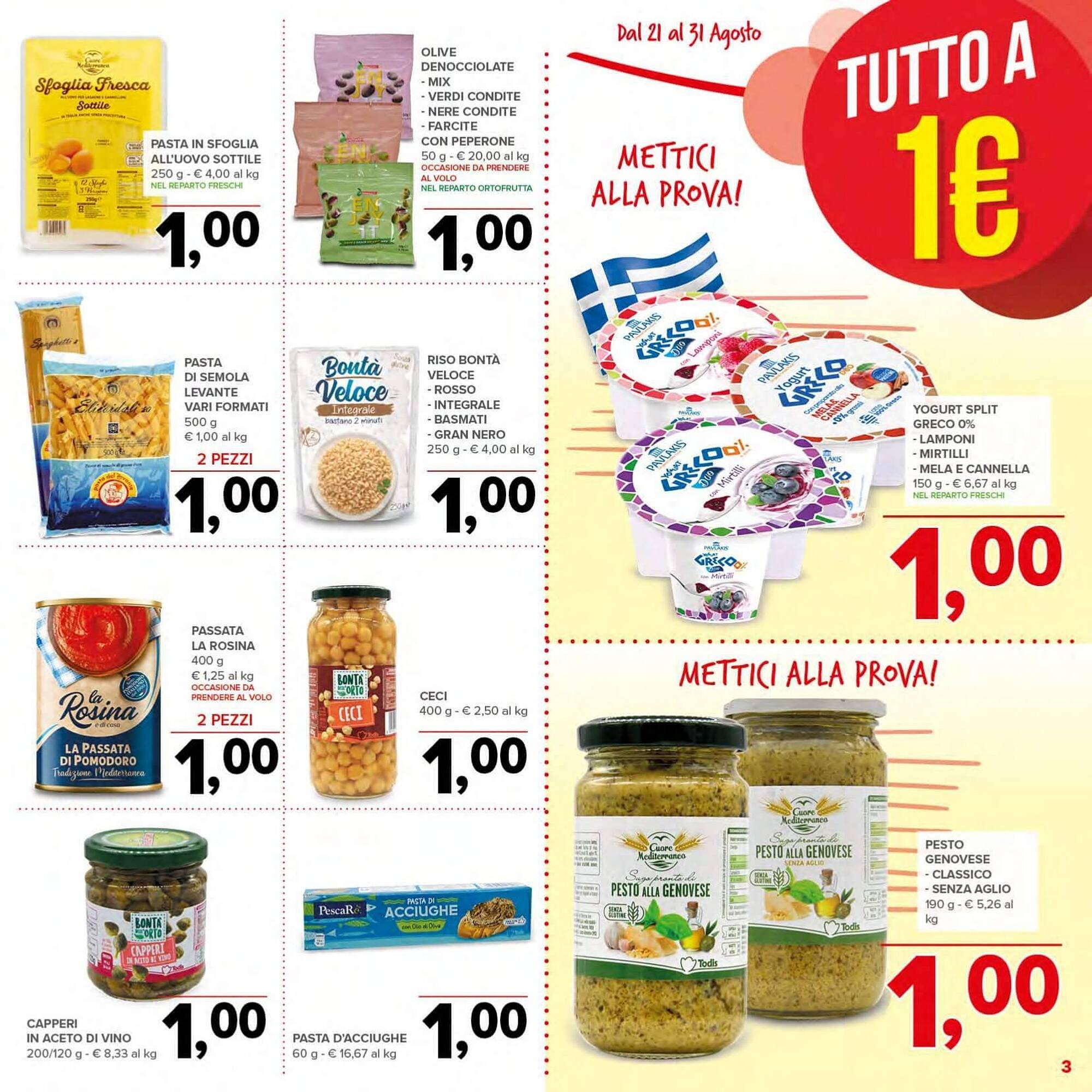 Volantino Todis (2025-08-21 - 2025-08-31)