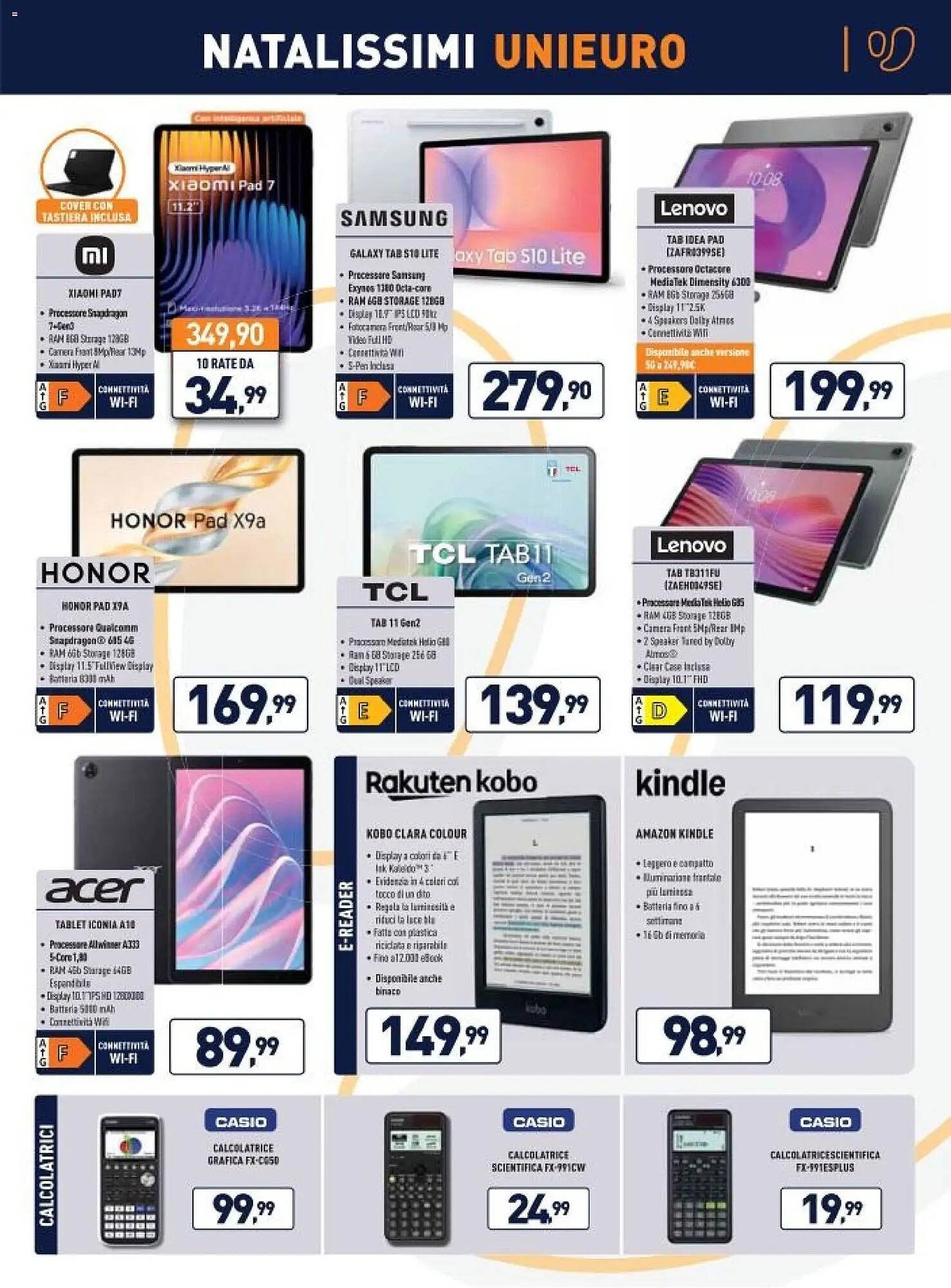 Volantino Unieuro (2025-12-15 - 2025-12-24)