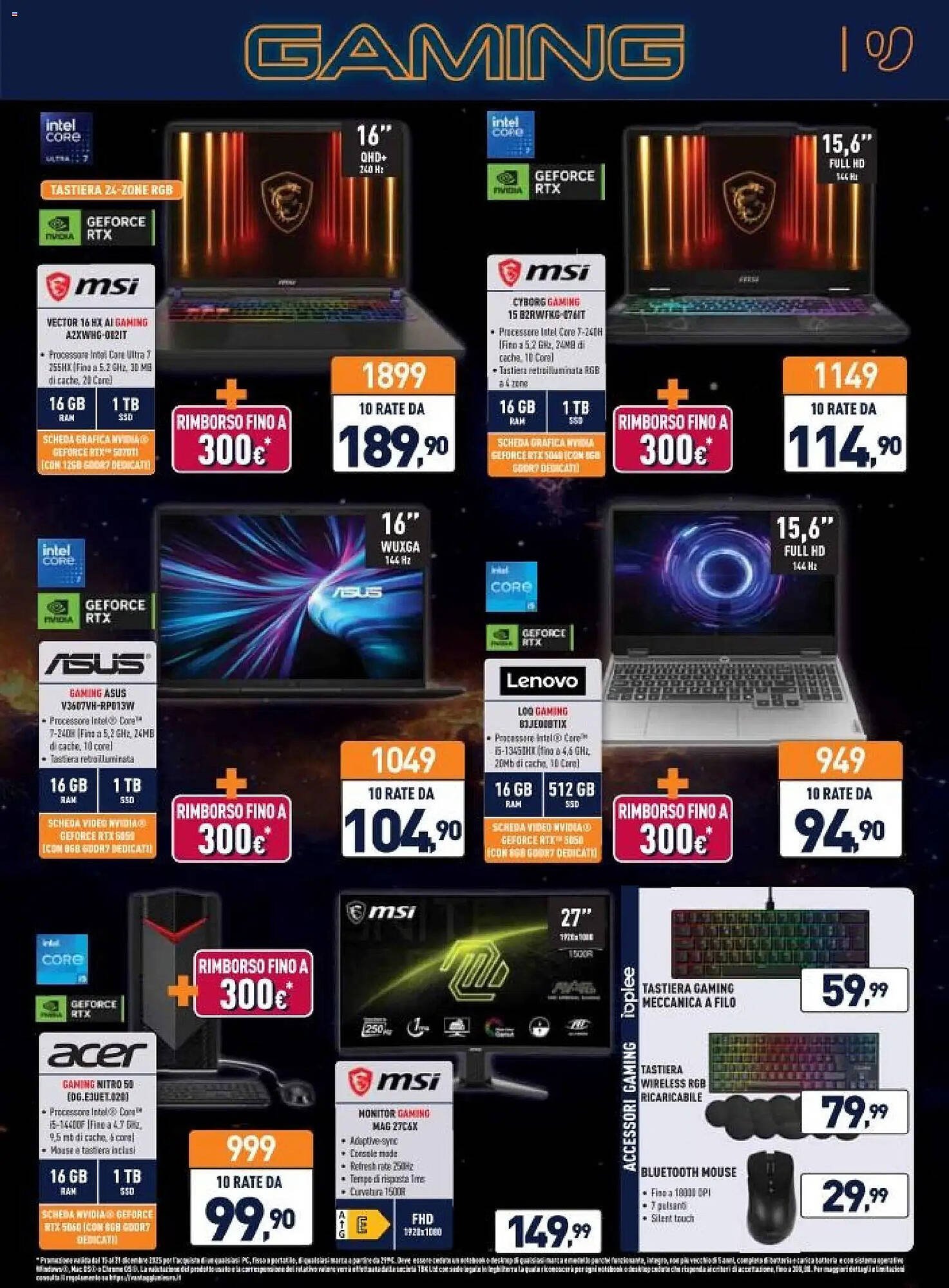 Volantino Unieuro (2025-12-15 - 2025-12-24)