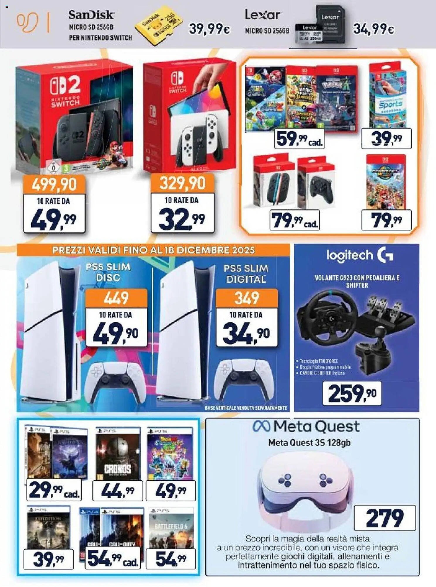 Volantino Unieuro (2025-12-15 - 2025-12-24)