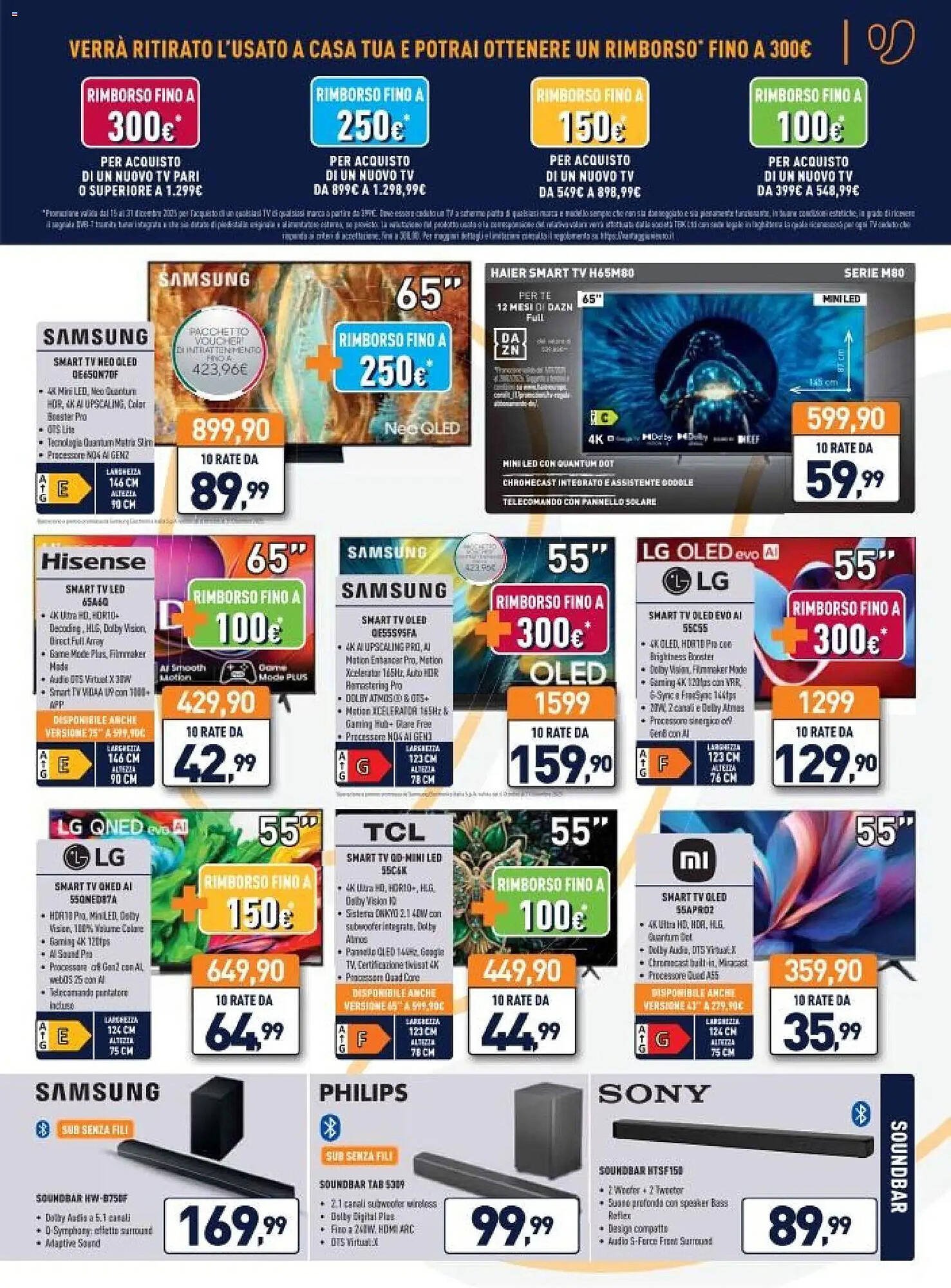 Volantino Unieuro (2025-12-15 - 2025-12-24)