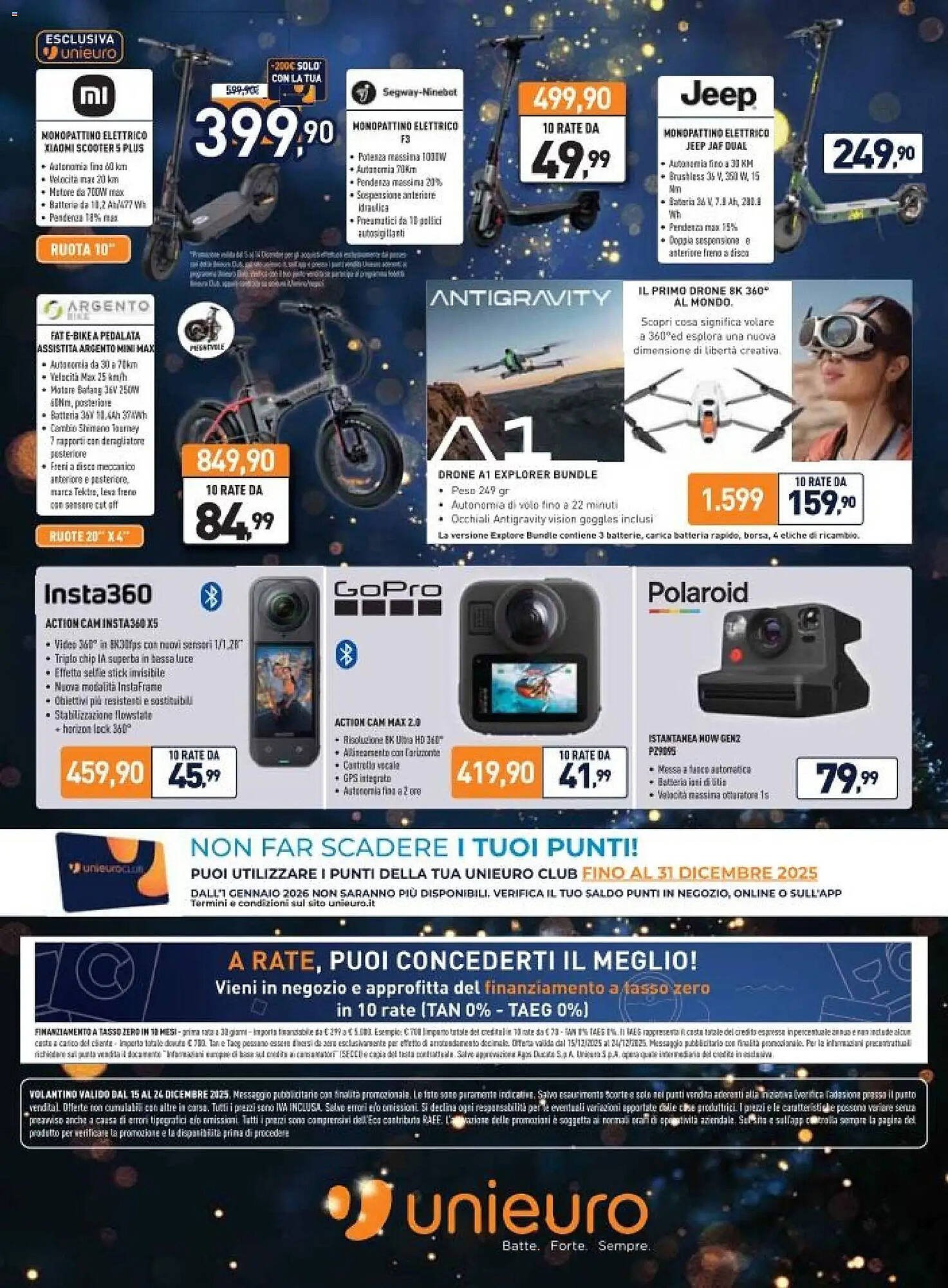 Volantino Unieuro (2025-12-15 - 2025-12-24)
