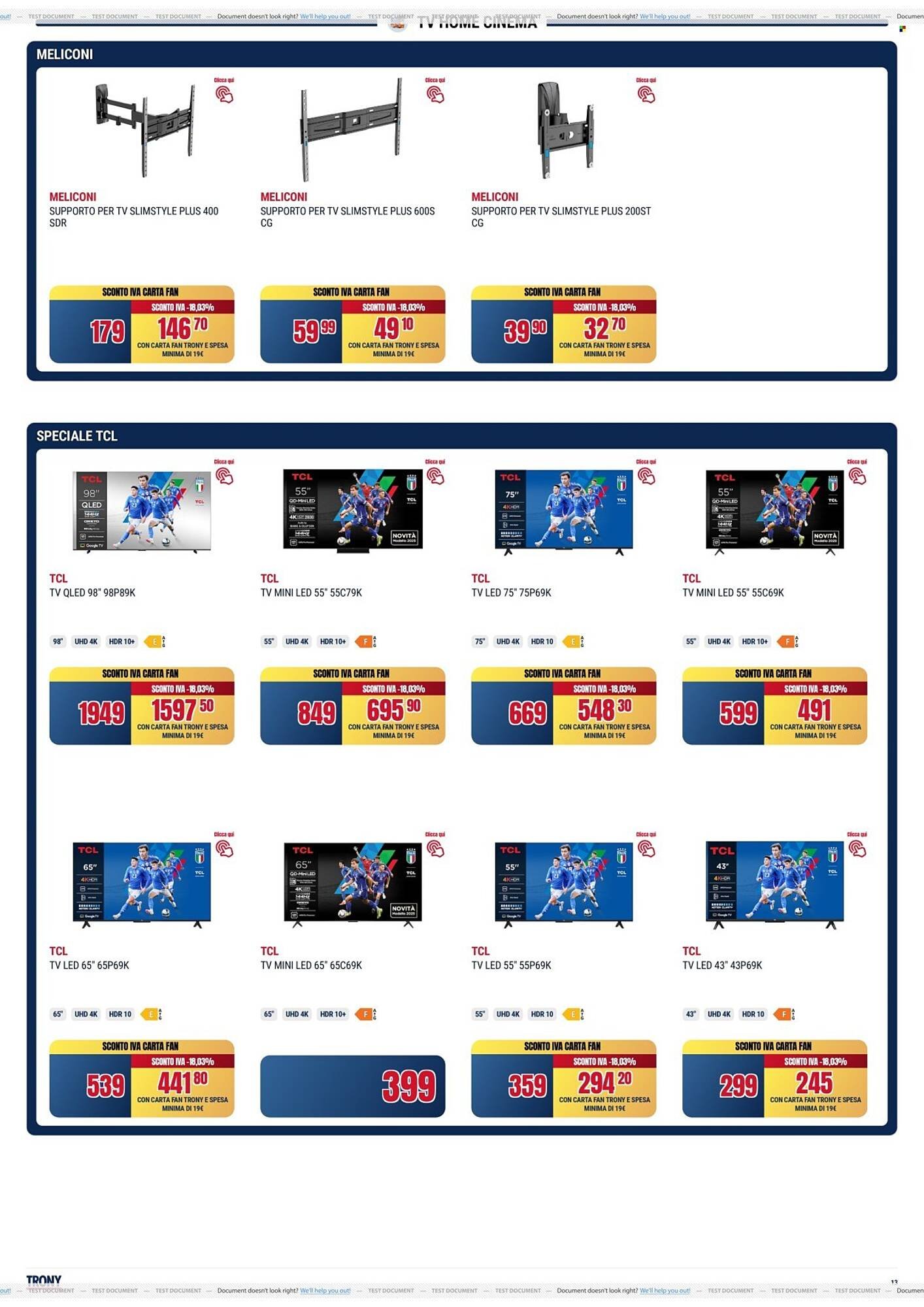 Volantino Trony (2025-10-02 - 2025-10-16)