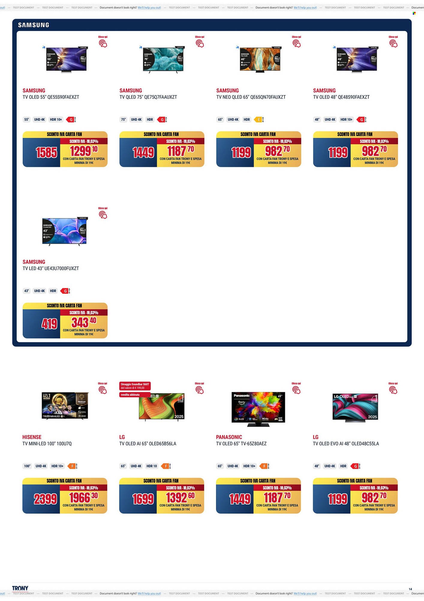 Volantino Trony (2025-10-02 - 2025-10-16)