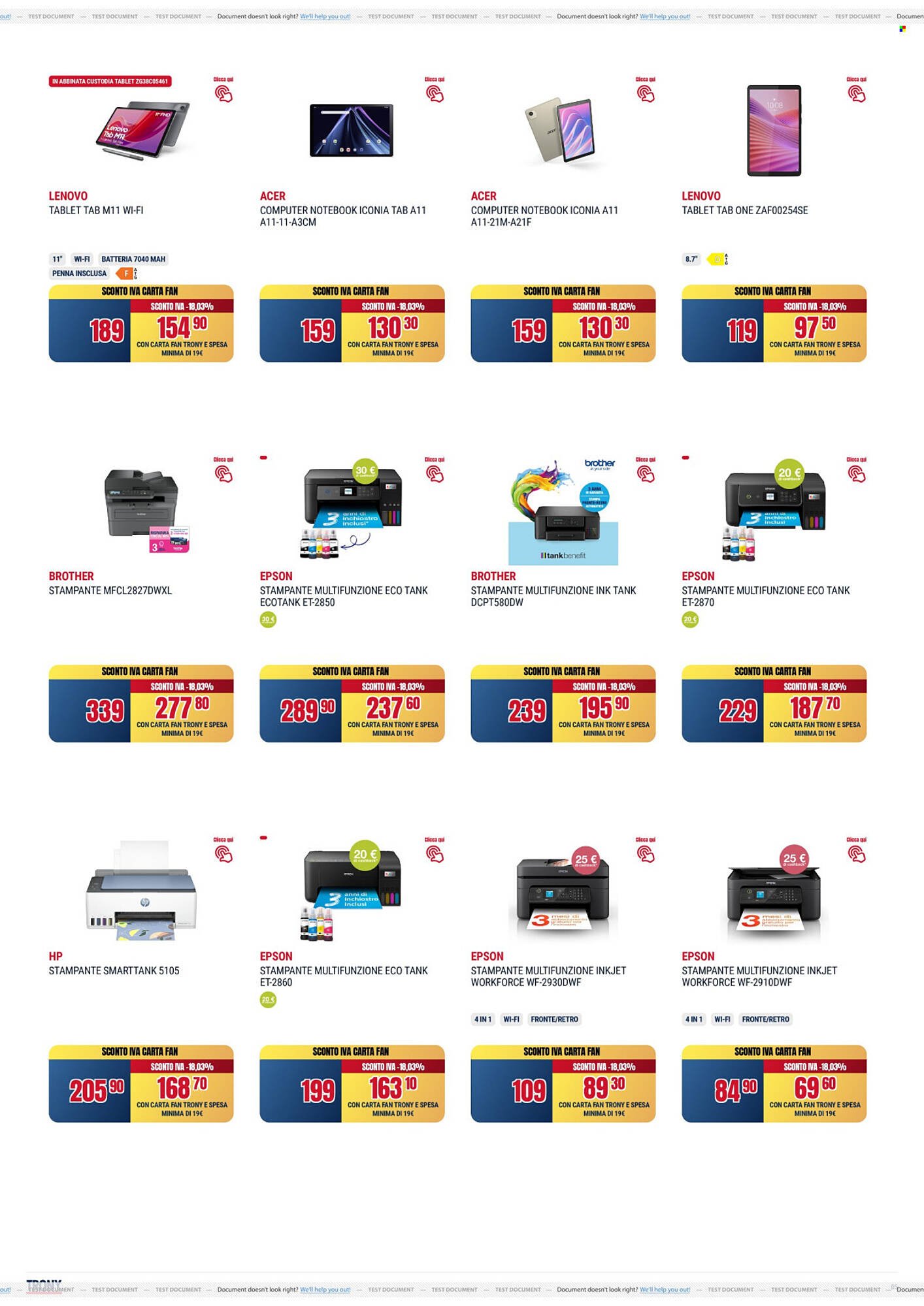 Volantino Trony (2025-10-02 - 2025-10-16)