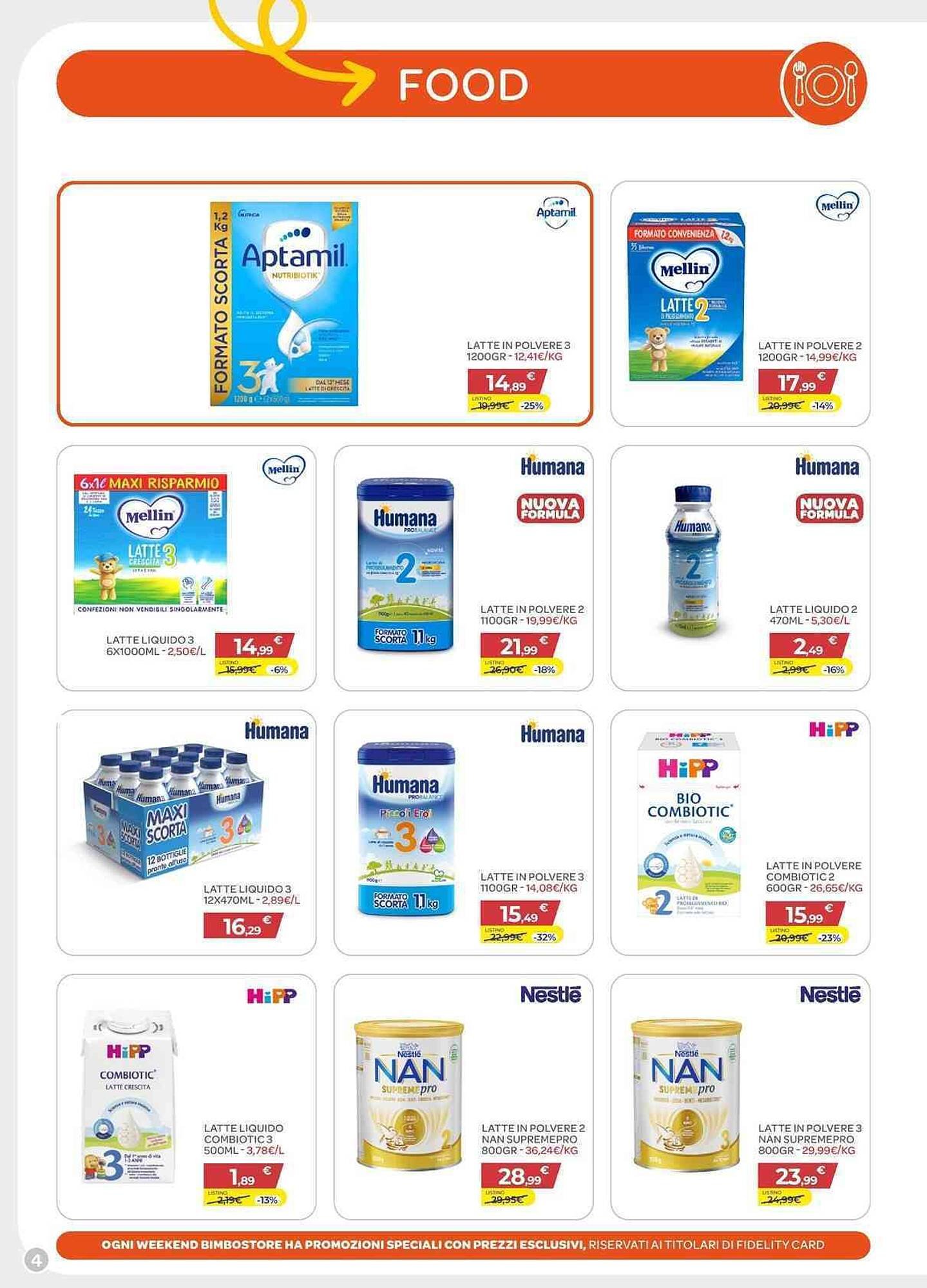 Volantino Bimbo Store (2026-01-09 - 2026-02-04)