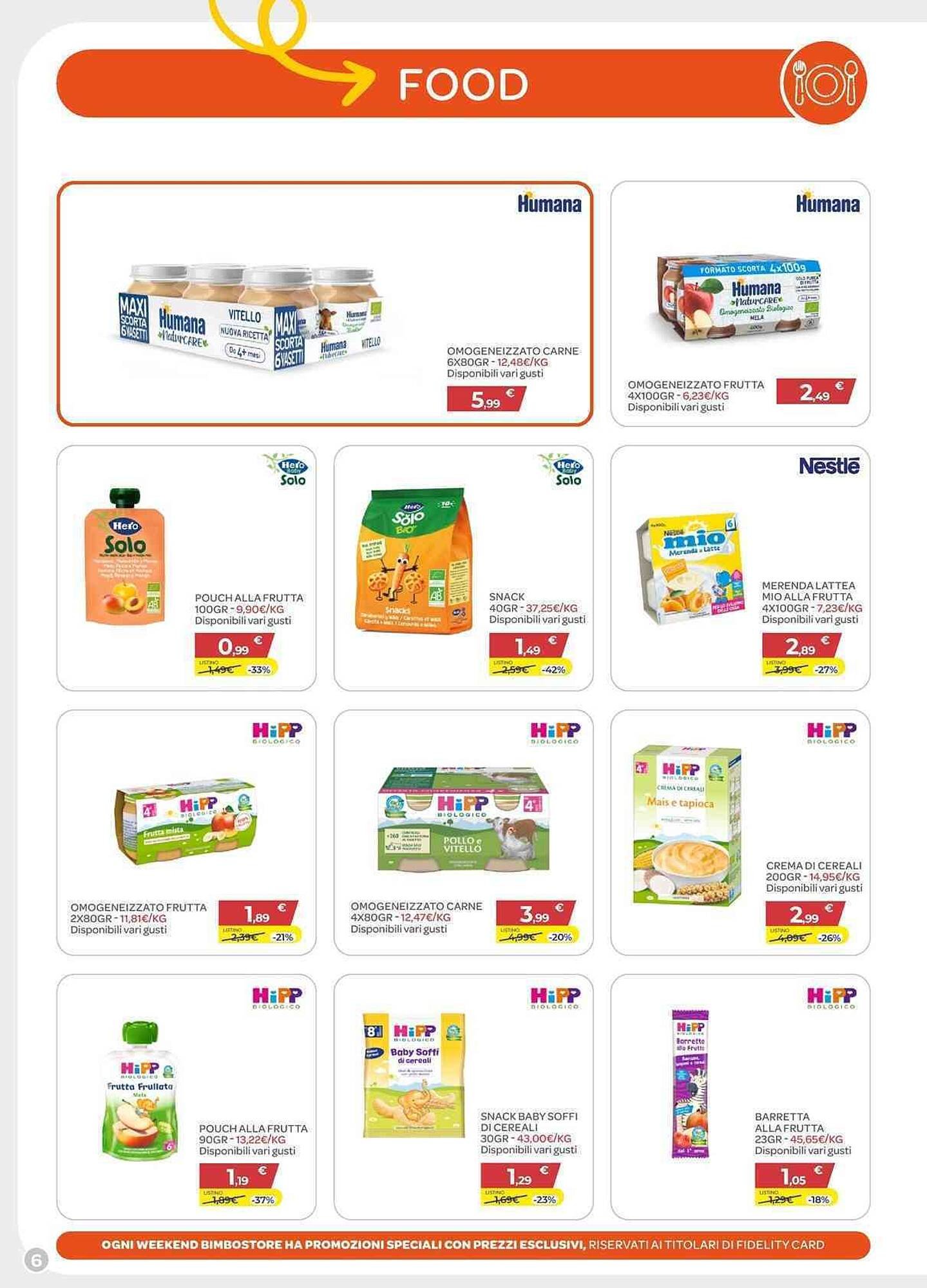 Volantino Bimbo Store (2026-01-09 - 2026-02-04)