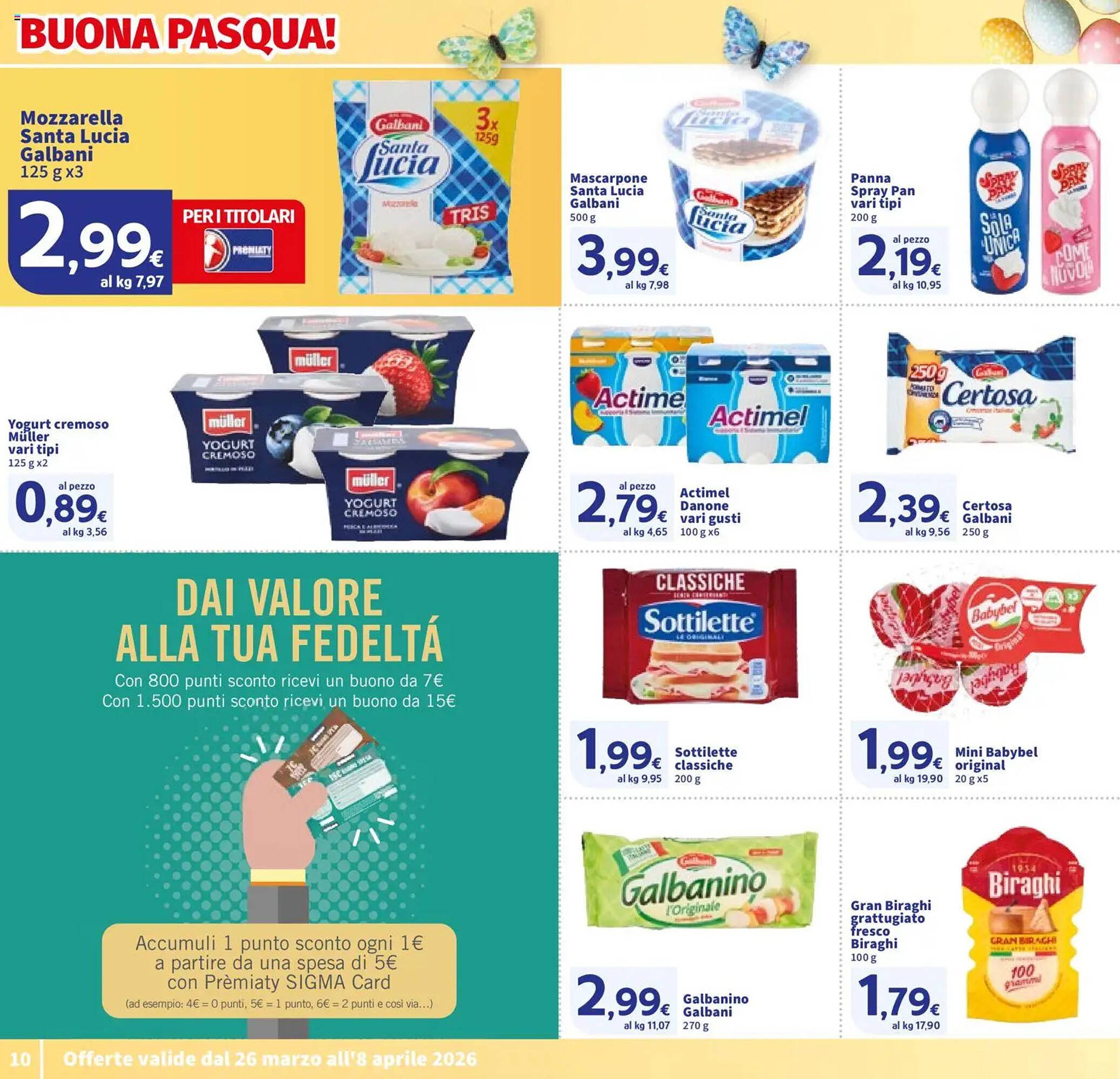 Volantino Sigma (2026-03-26 - 2026-04-08)