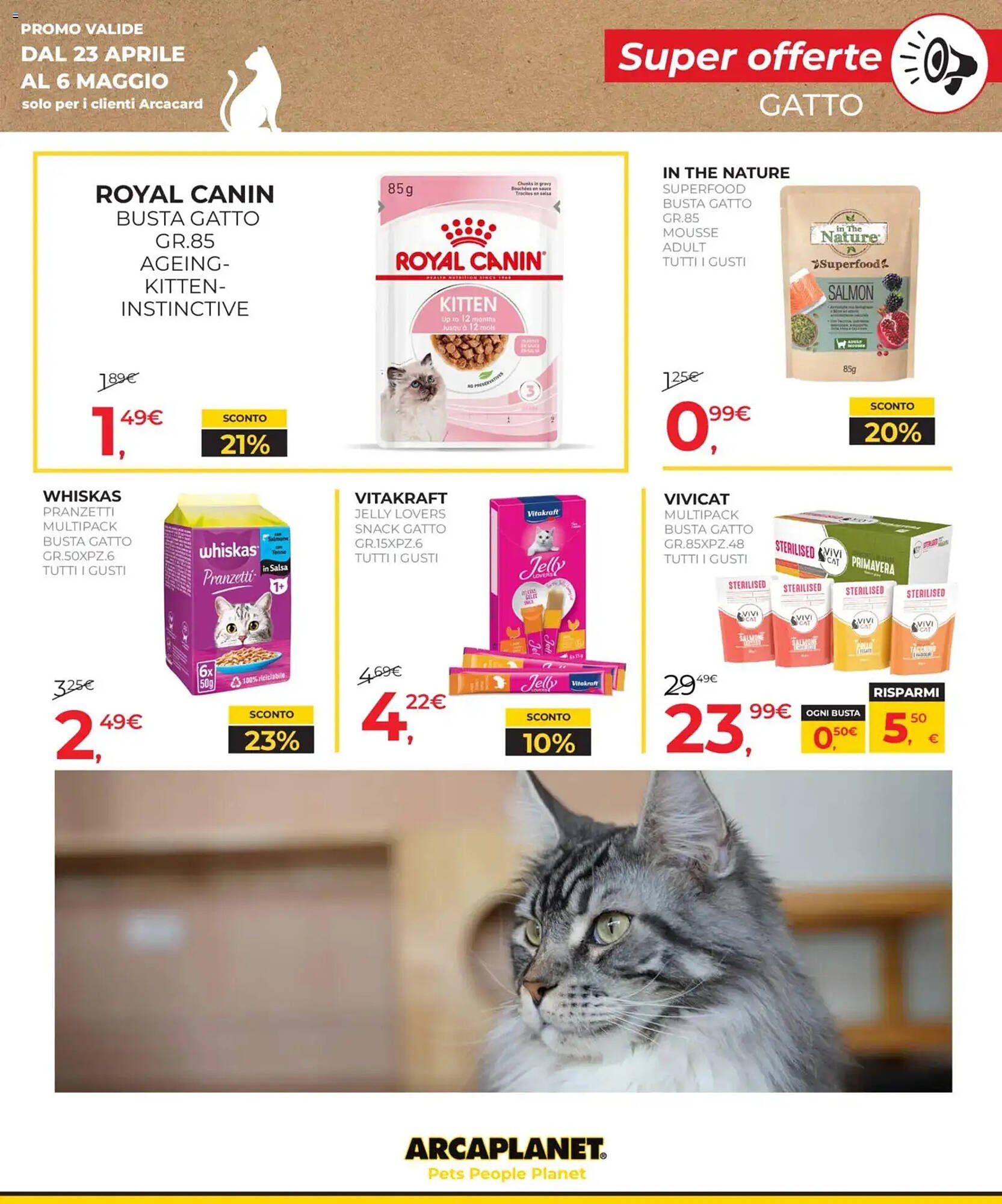 Volantino Arcaplanet (2026-04-23 - 2026-05-06)