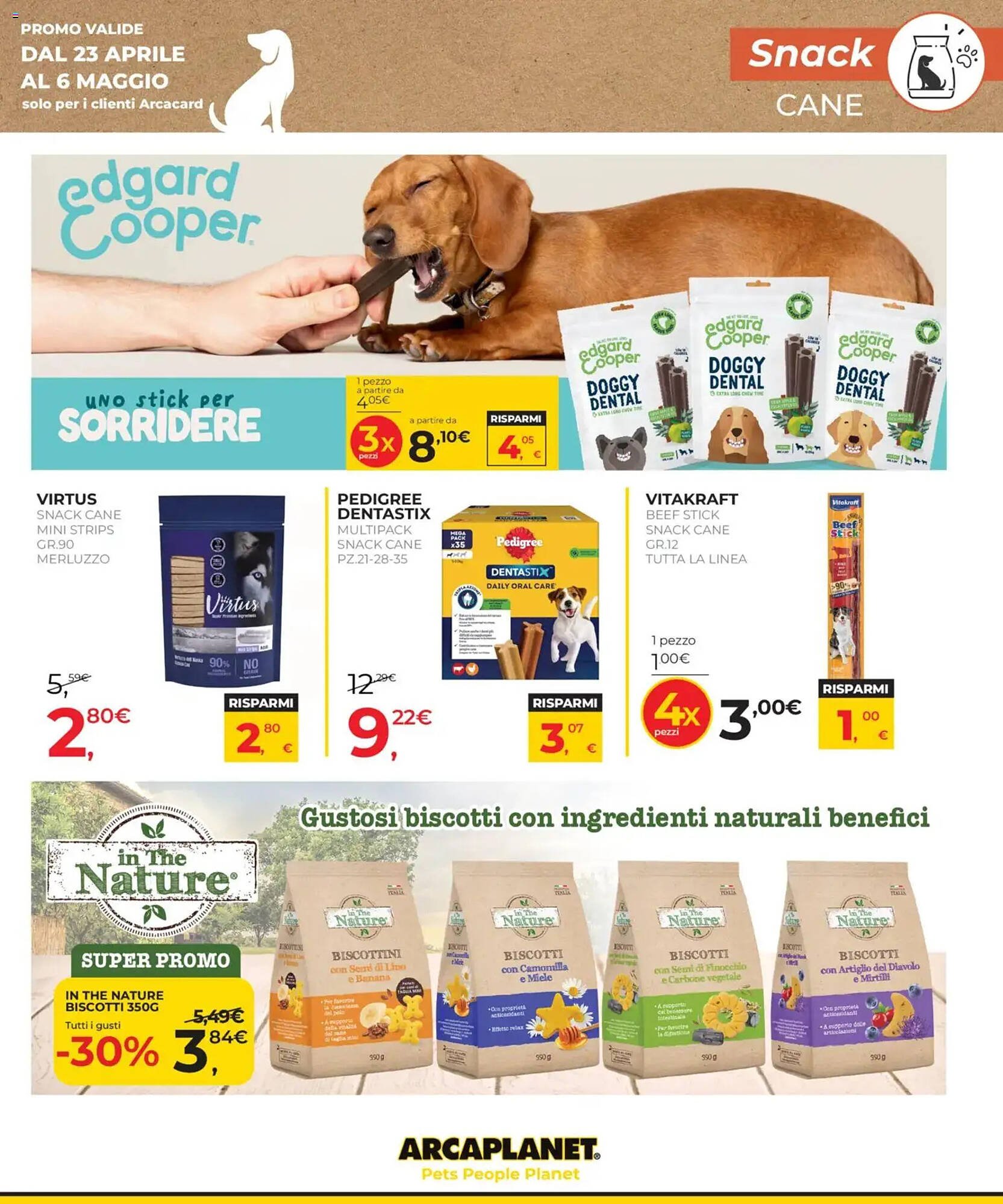 Volantino Arcaplanet (2026-04-23 - 2026-05-06)