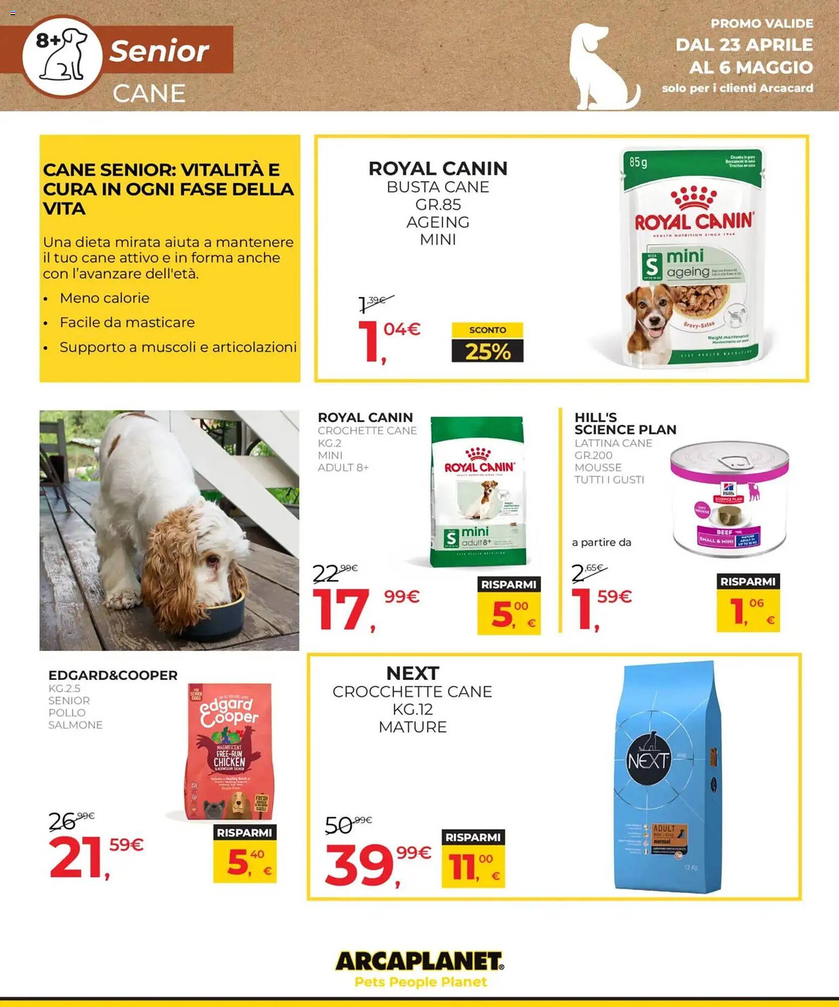Volantino Arcaplanet (2026-04-23 - 2026-05-06)