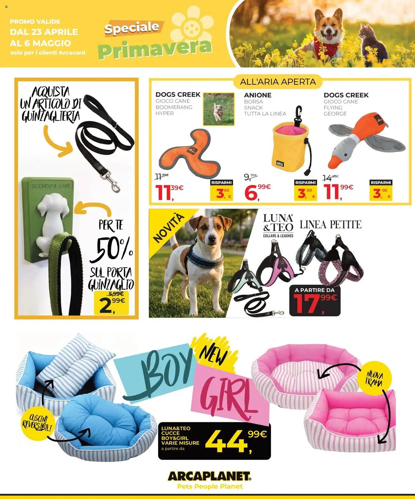 Volantino Arcaplanet (2026-04-23 - 2026-05-06)