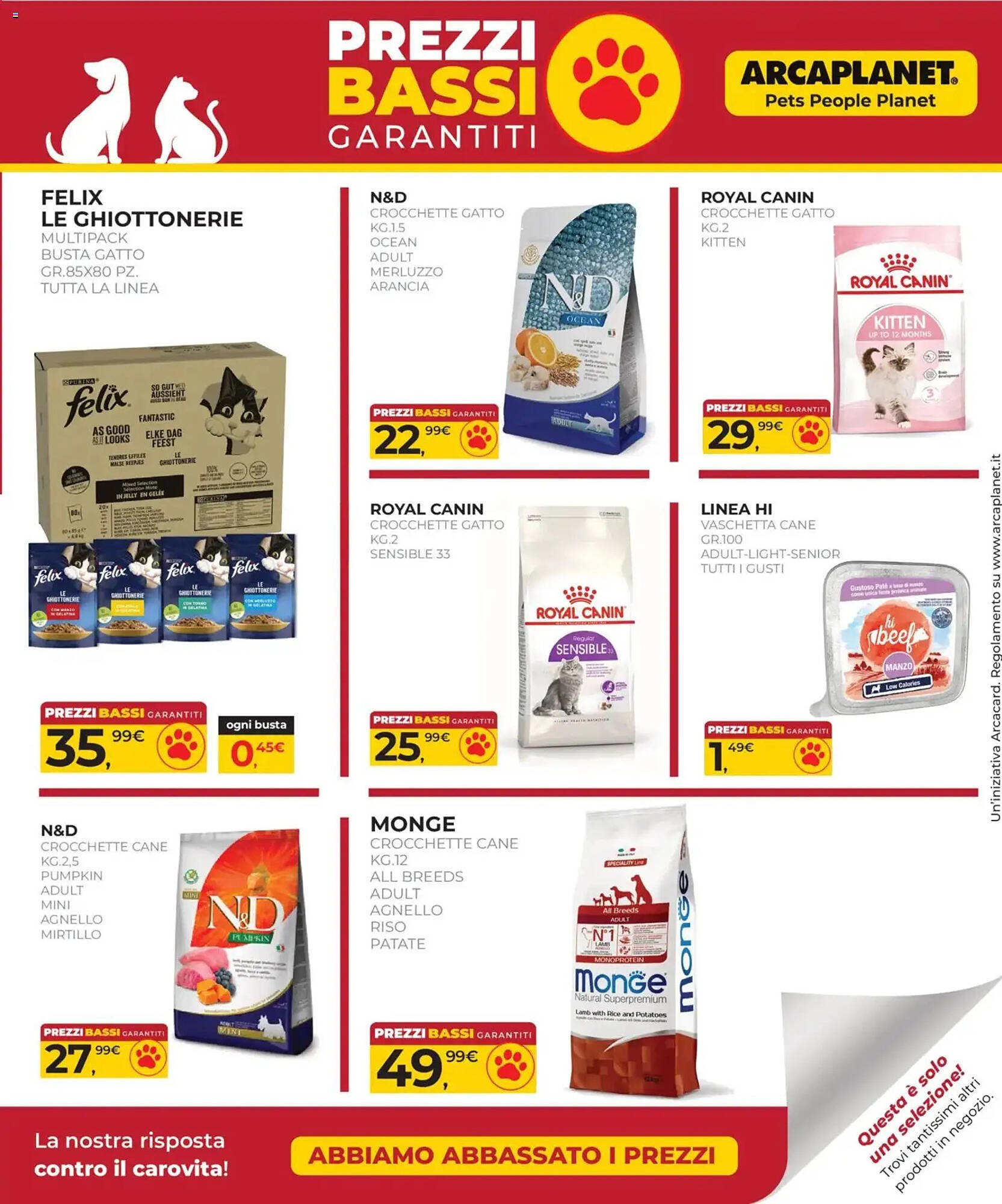 Volantino Arcaplanet (2026-04-23 - 2026-05-06)