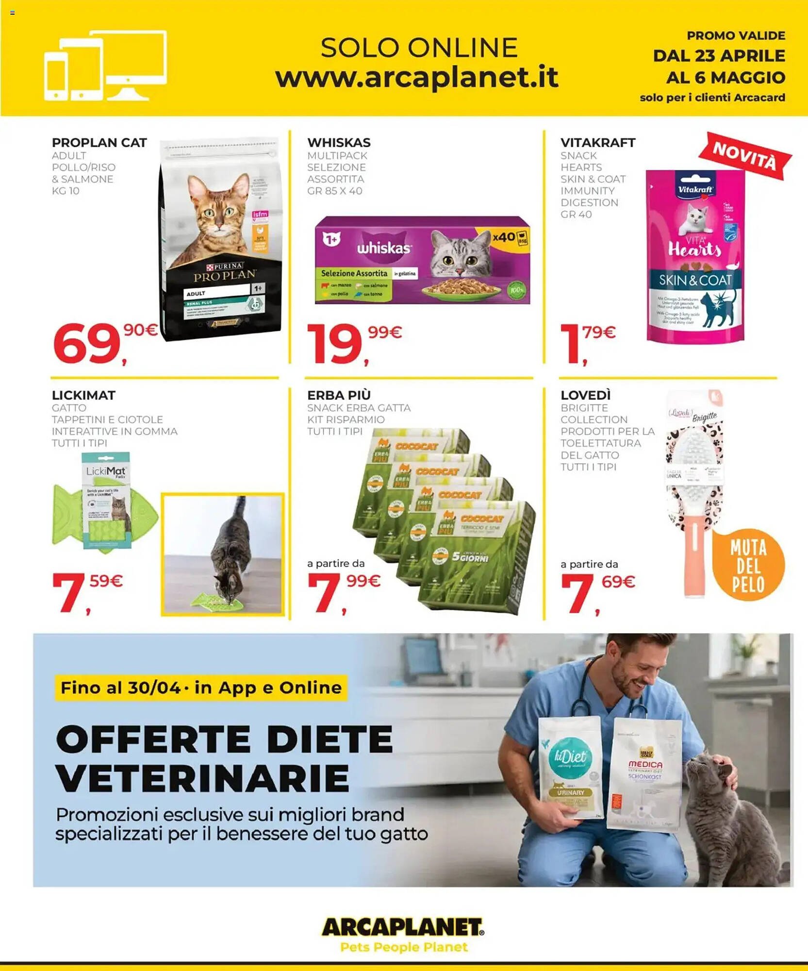 Volantino Arcaplanet (2026-04-23 - 2026-05-06)