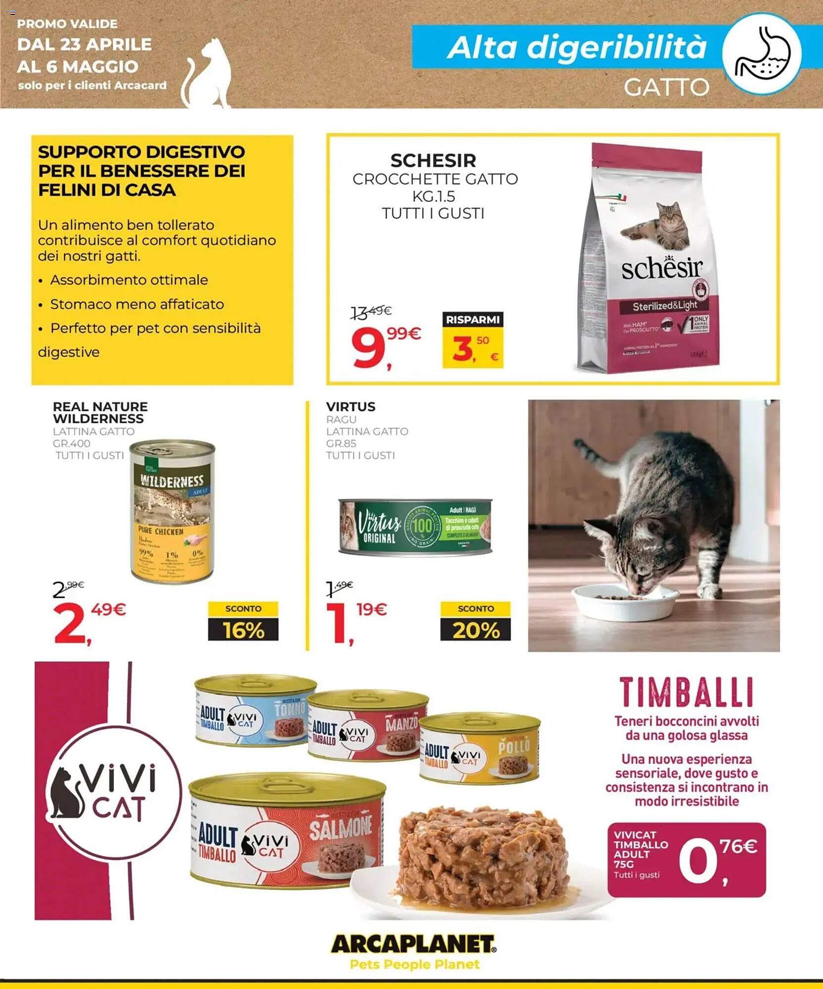 Volantino Arcaplanet (2026-04-23 - 2026-05-06)