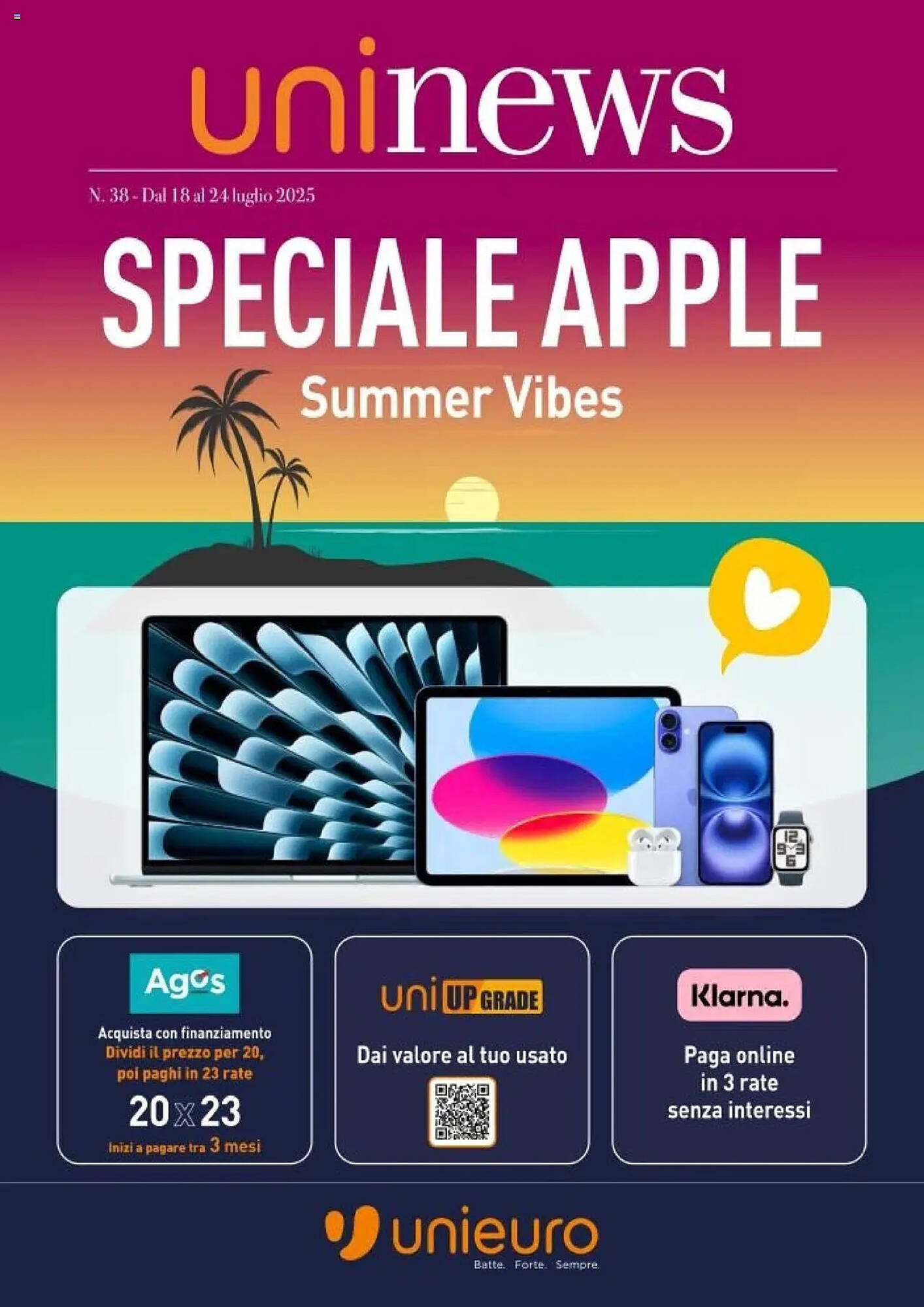 Volantino Unieuro (2025-07-19 - 2025-07-24)