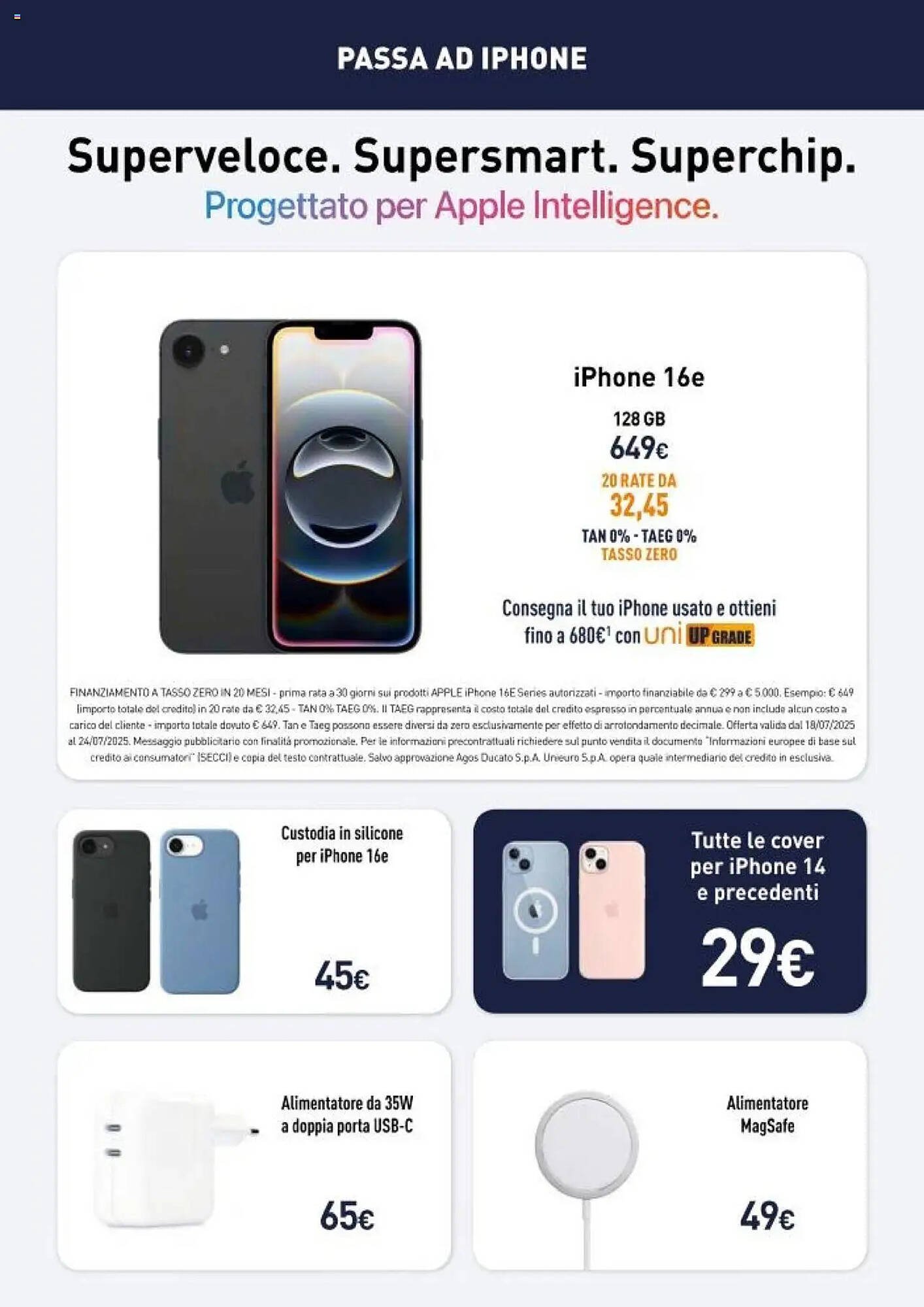 Volantino Unieuro (2025-07-19 - 2025-07-24)