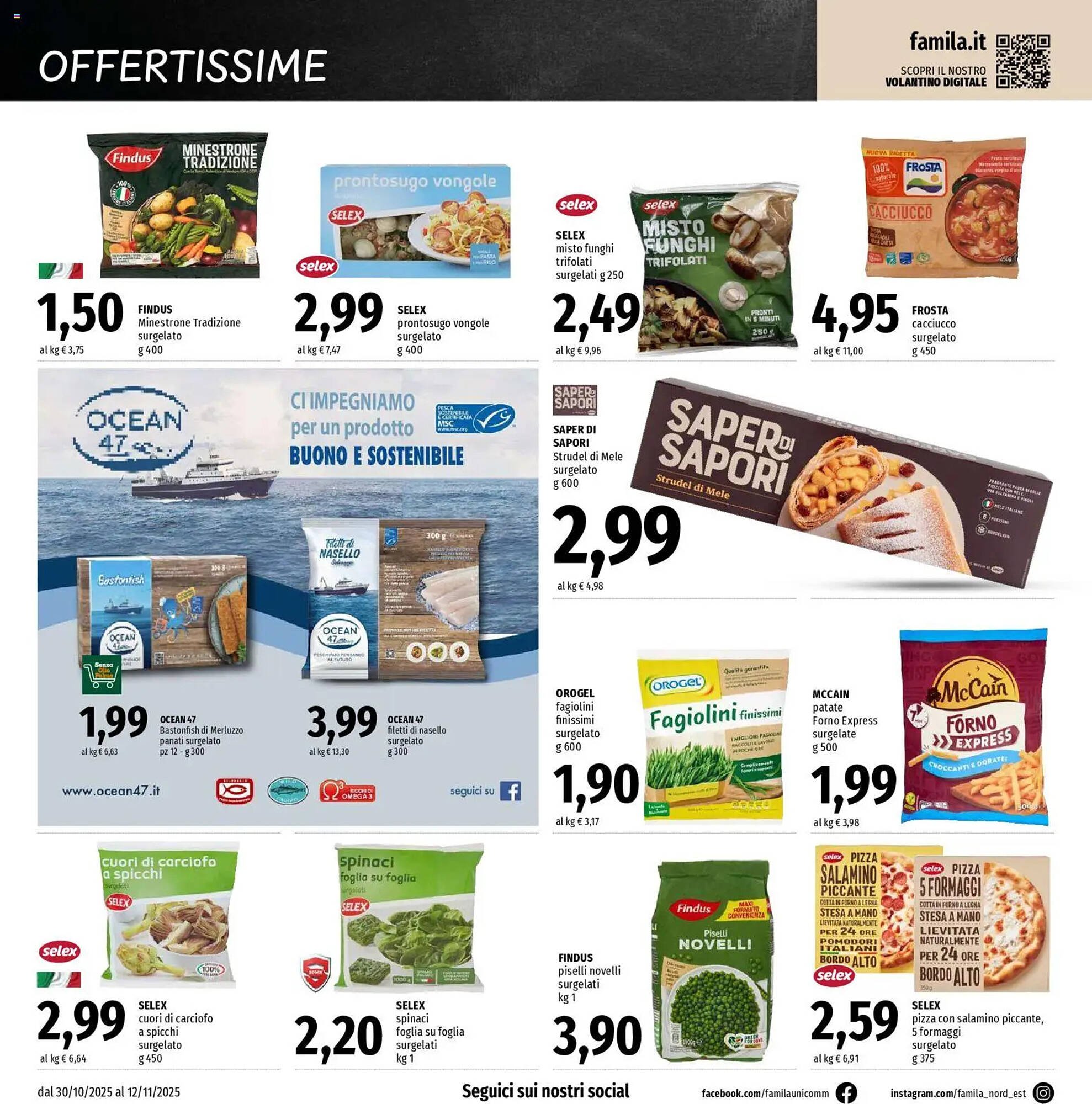 Volantino Famila (2025-10-30 - 2025-11-12)