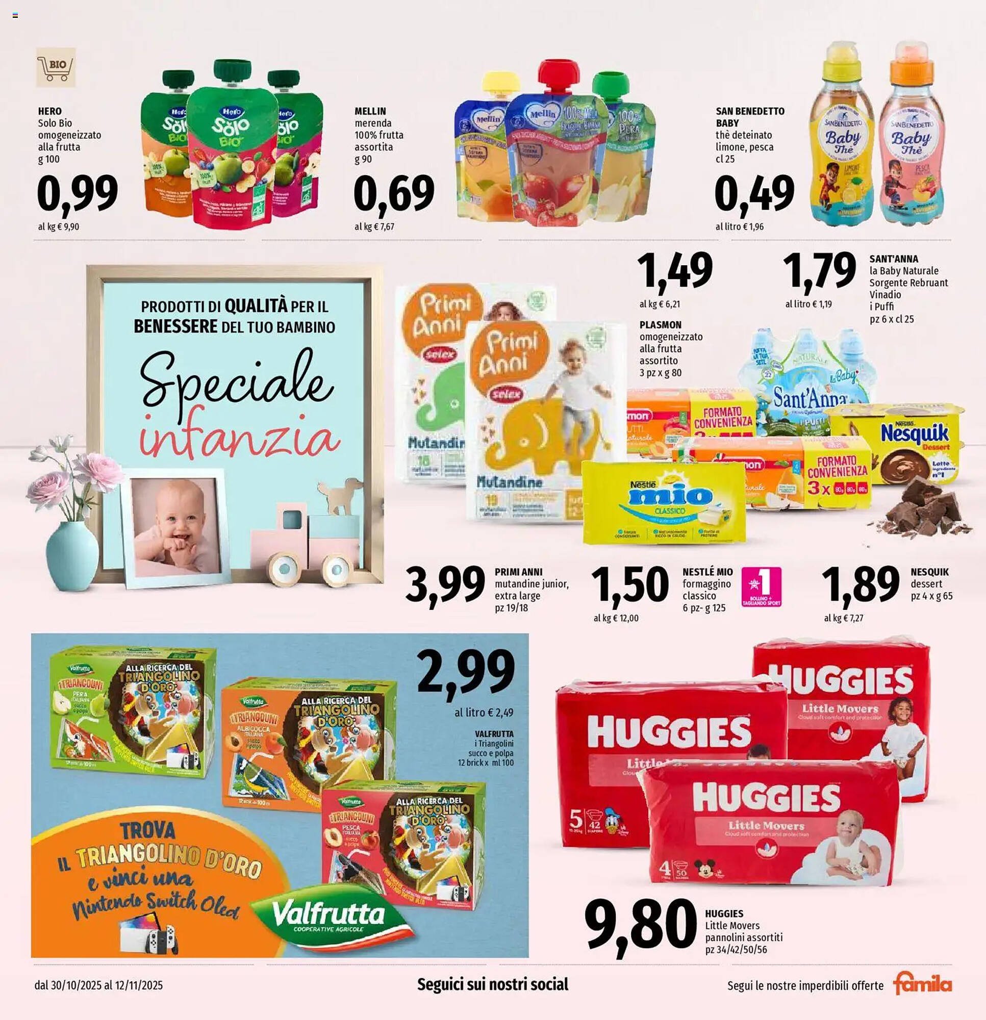 Volantino Famila (2025-10-30 - 2025-11-12)
