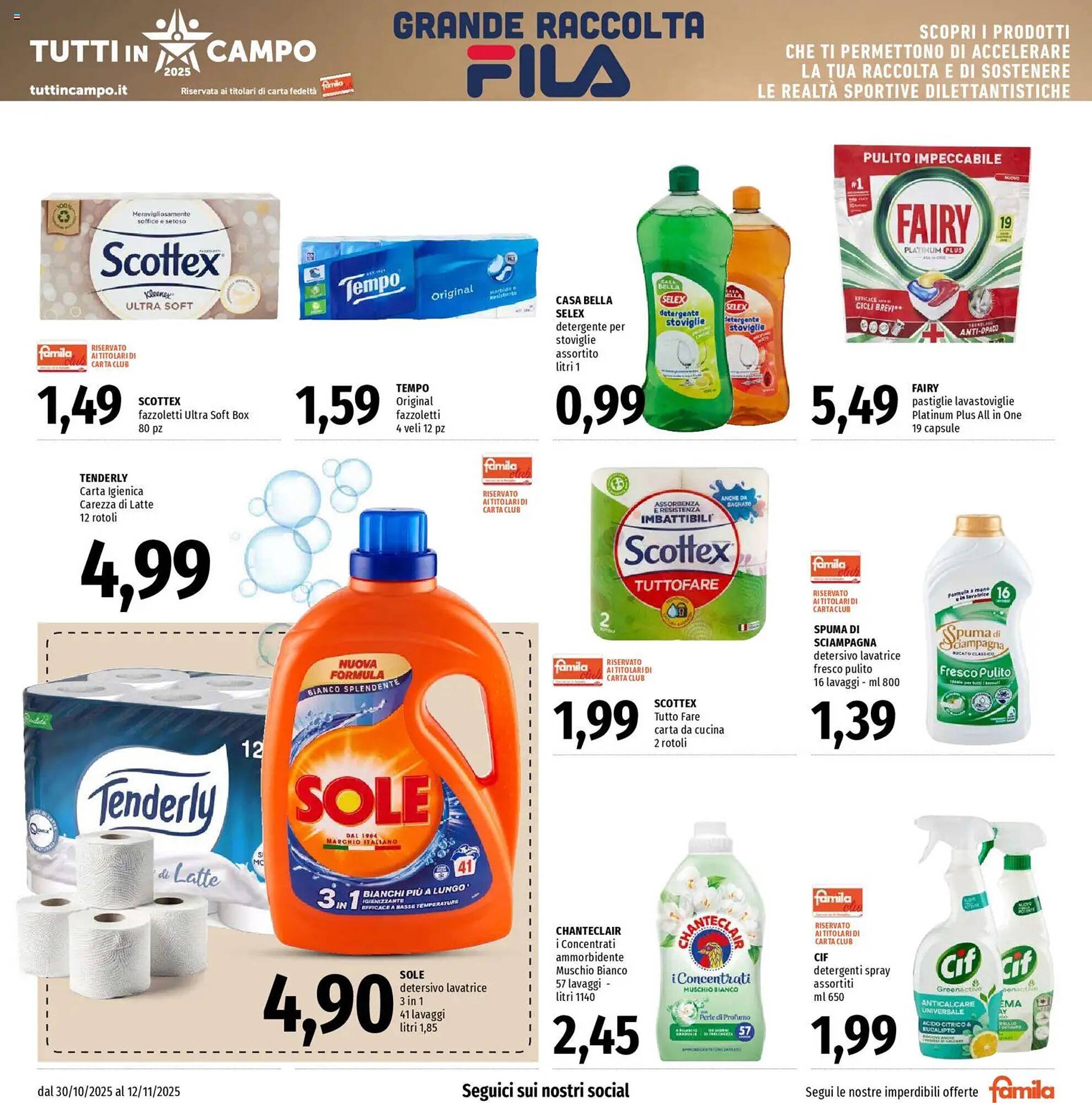 Volantino Famila (2025-10-30 - 2025-11-12)