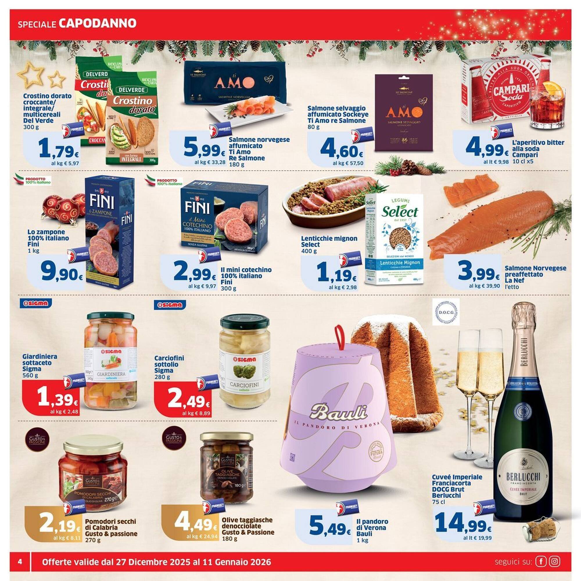 Volantino Sigma (2025-12-27 - 2026-01-11)