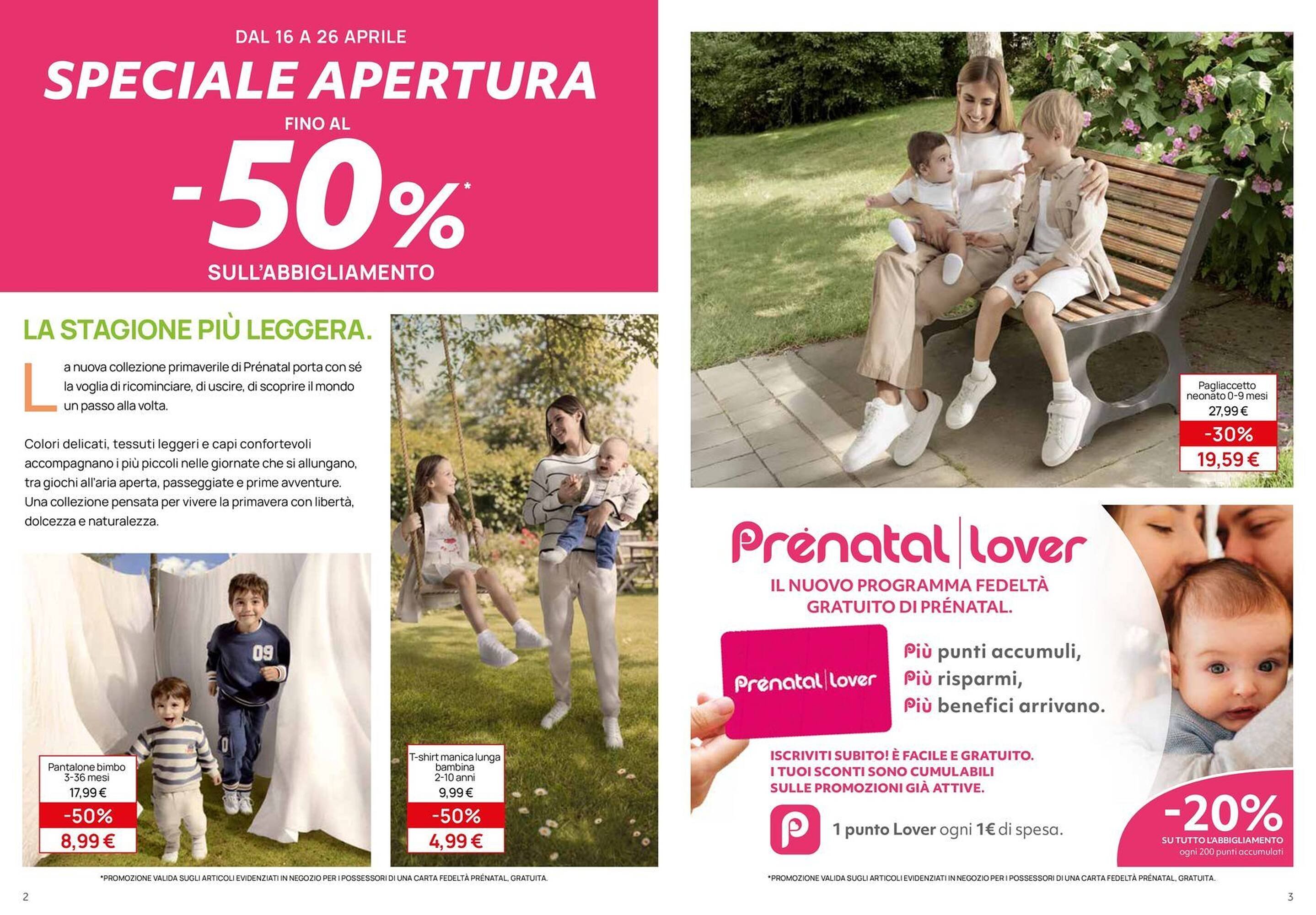 Volantino Prenatal (2026-04-15 - 2026-04-26)