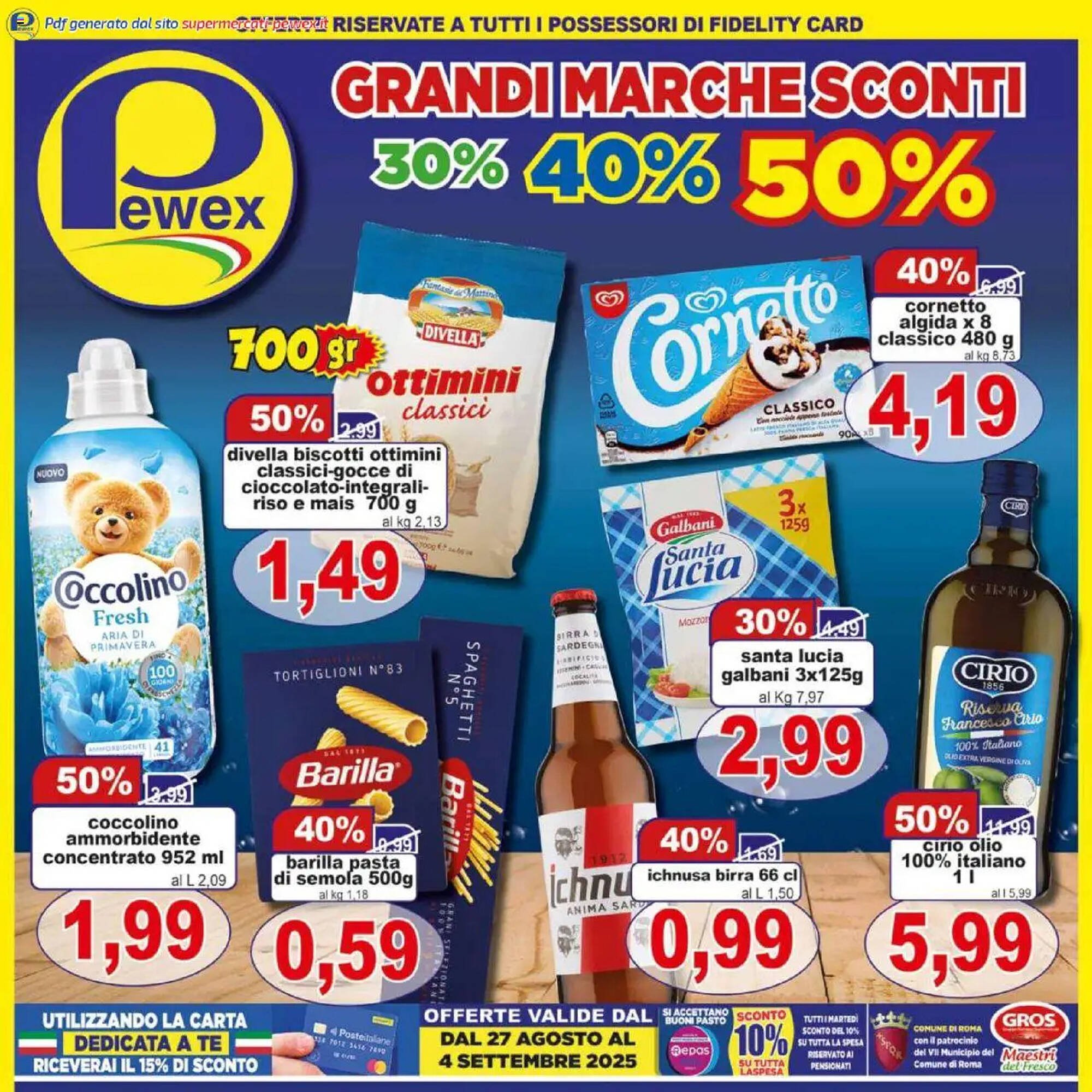 Volantino Pewex (2025-08-27 - 2025-09-04)