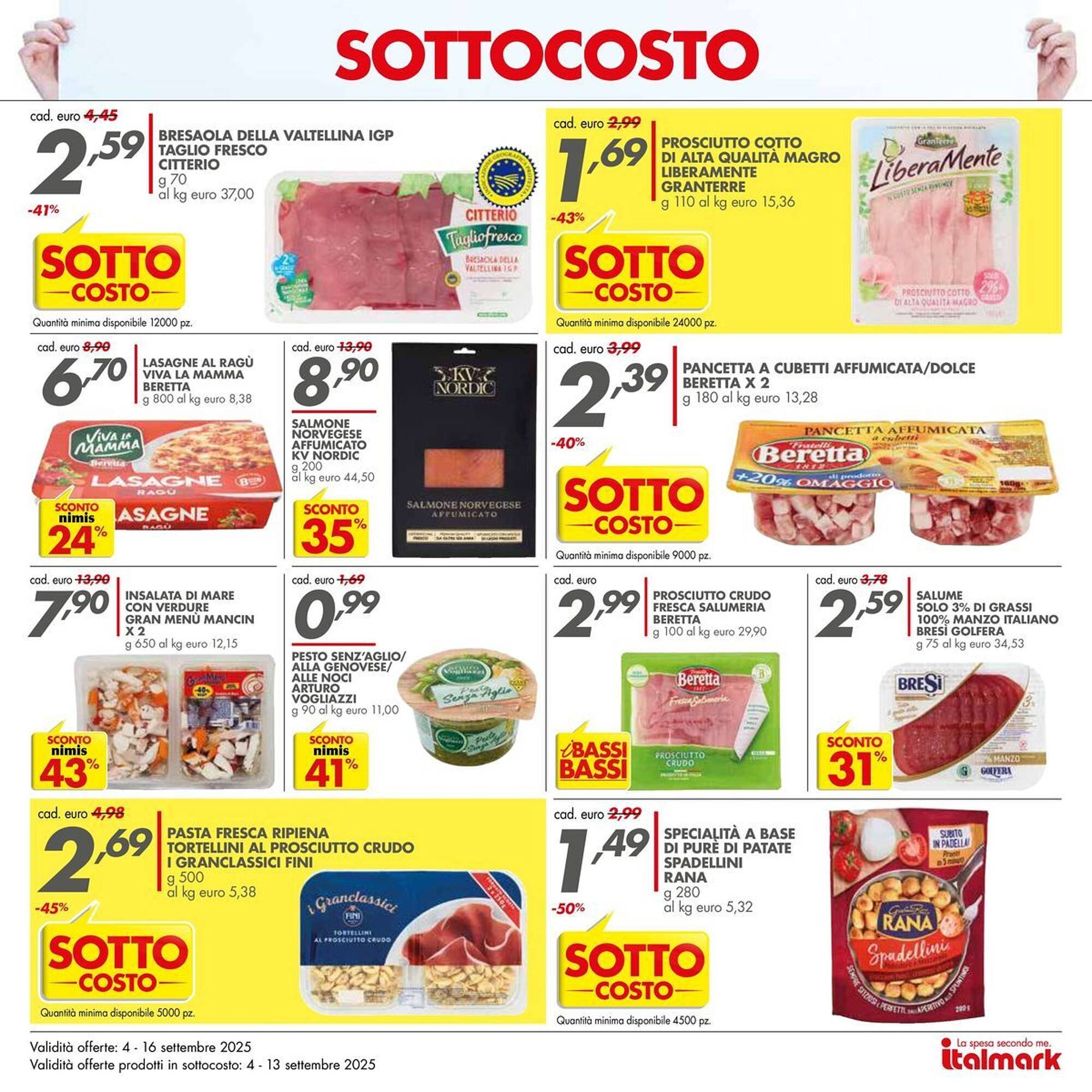 Volantino Italmark (2025-09-04 - 2025-09-16)