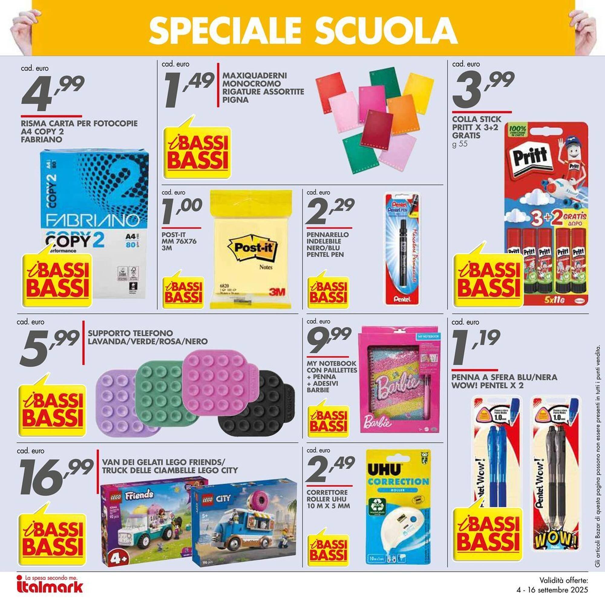 Volantino Italmark (2025-09-04 - 2025-09-16)