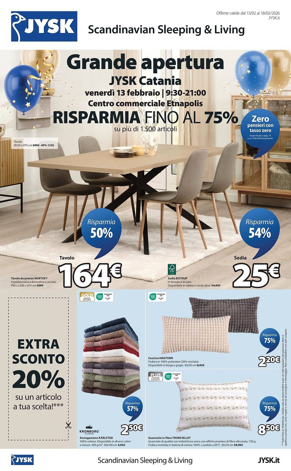 Volantino JYSK (2026-02-13 - 2026-02-18)
