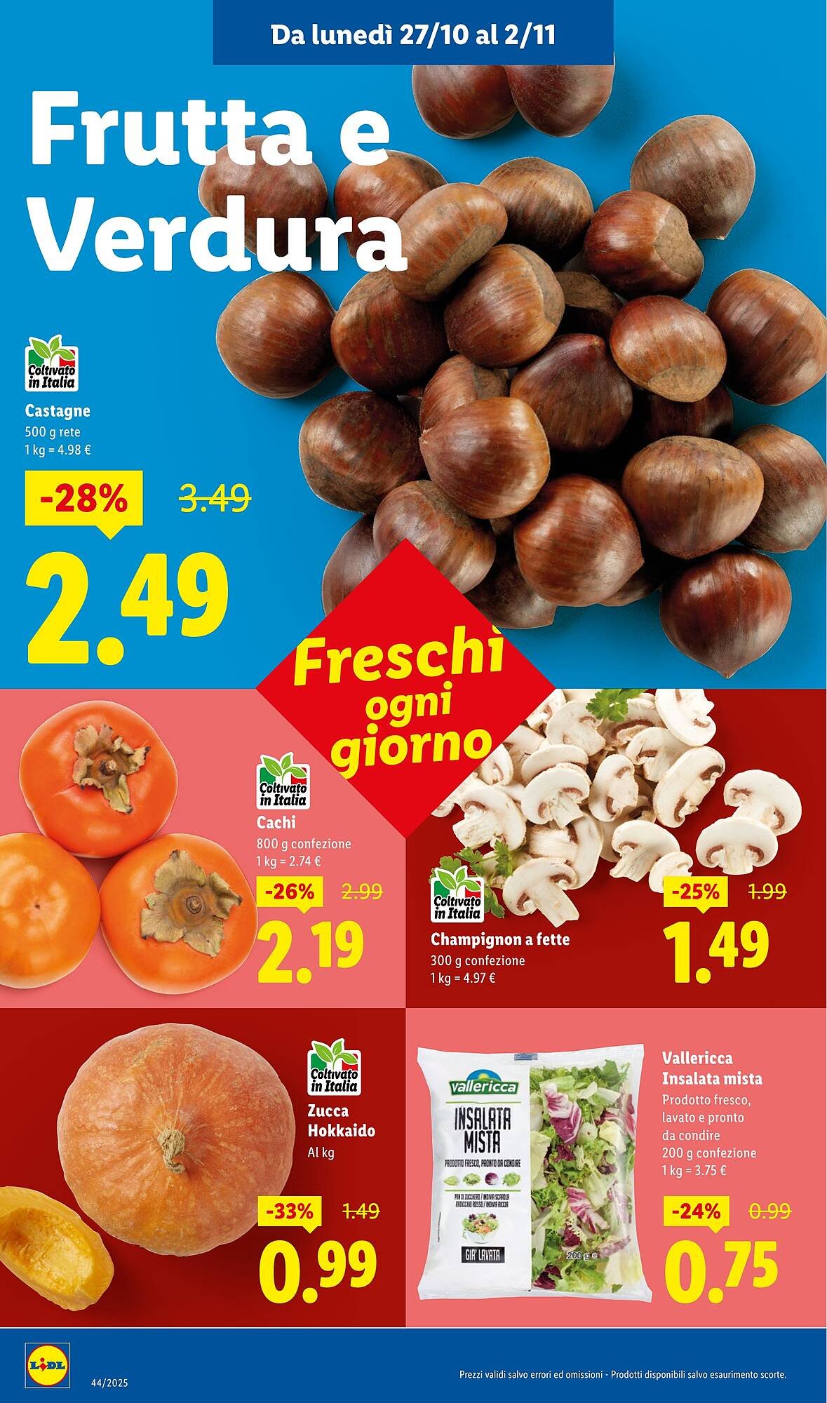 Volantino Lidl (2025-10-27 - 2025-11-02)