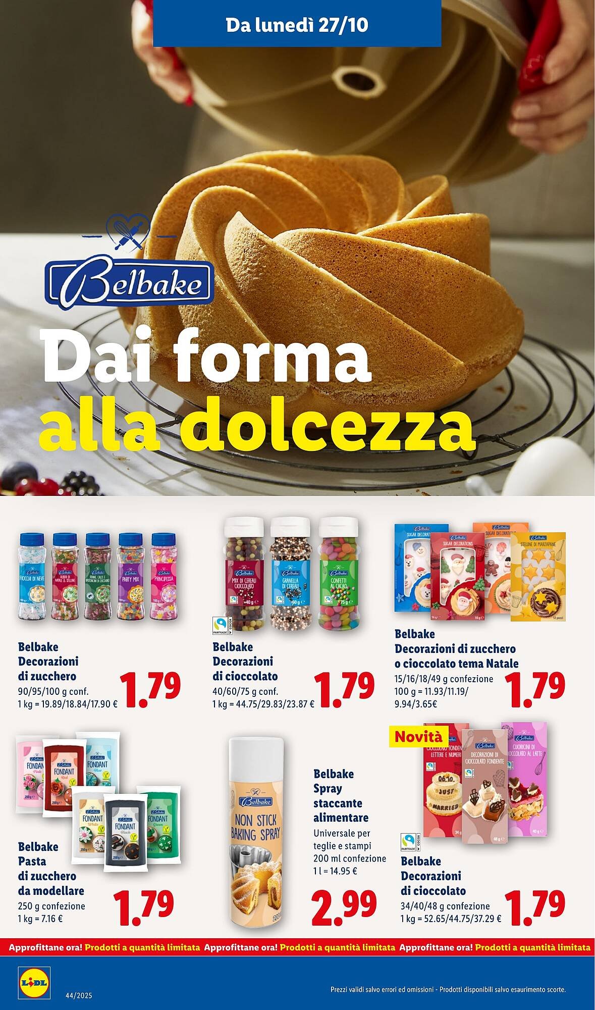 Volantino Lidl (2025-10-27 - 2025-11-02)