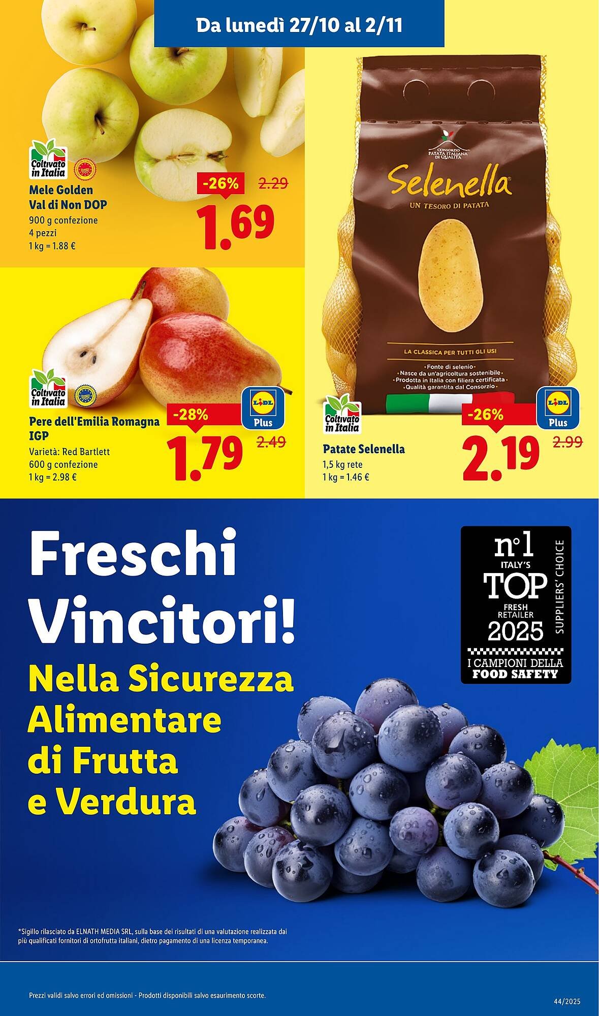 Volantino Lidl (2025-10-27 - 2025-11-02)